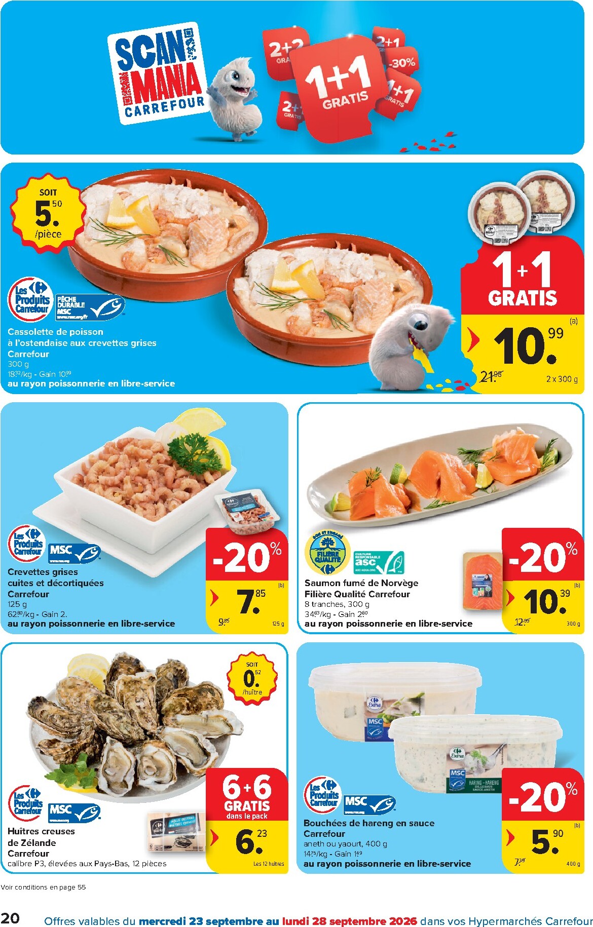 carrefour - Carrefour folder voor volgende week van woensdag 23/09/2026 tot maandag 05/10/2026 - page: 20