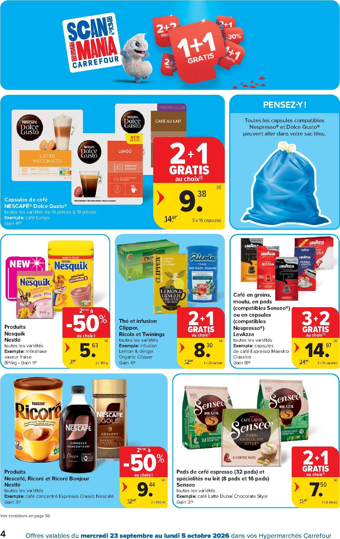 carrefour - Carrefour folder voor volgende week van woensdag 23/09/2026 tot maandag 05/10/2026 - page: 4