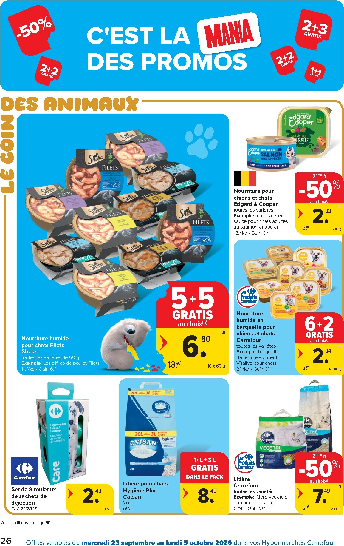 carrefour - Carrefour folder voor volgende week van woensdag 23/09/2026 tot maandag 05/10/2026 - page: 26