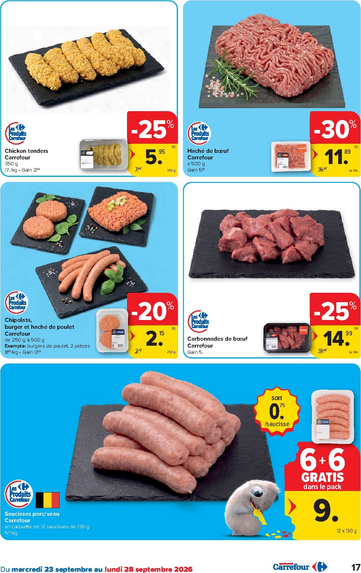 carrefour - Carrefour folder voor volgende week van woensdag 23/09/2026 tot maandag 05/10/2026 - page: 17