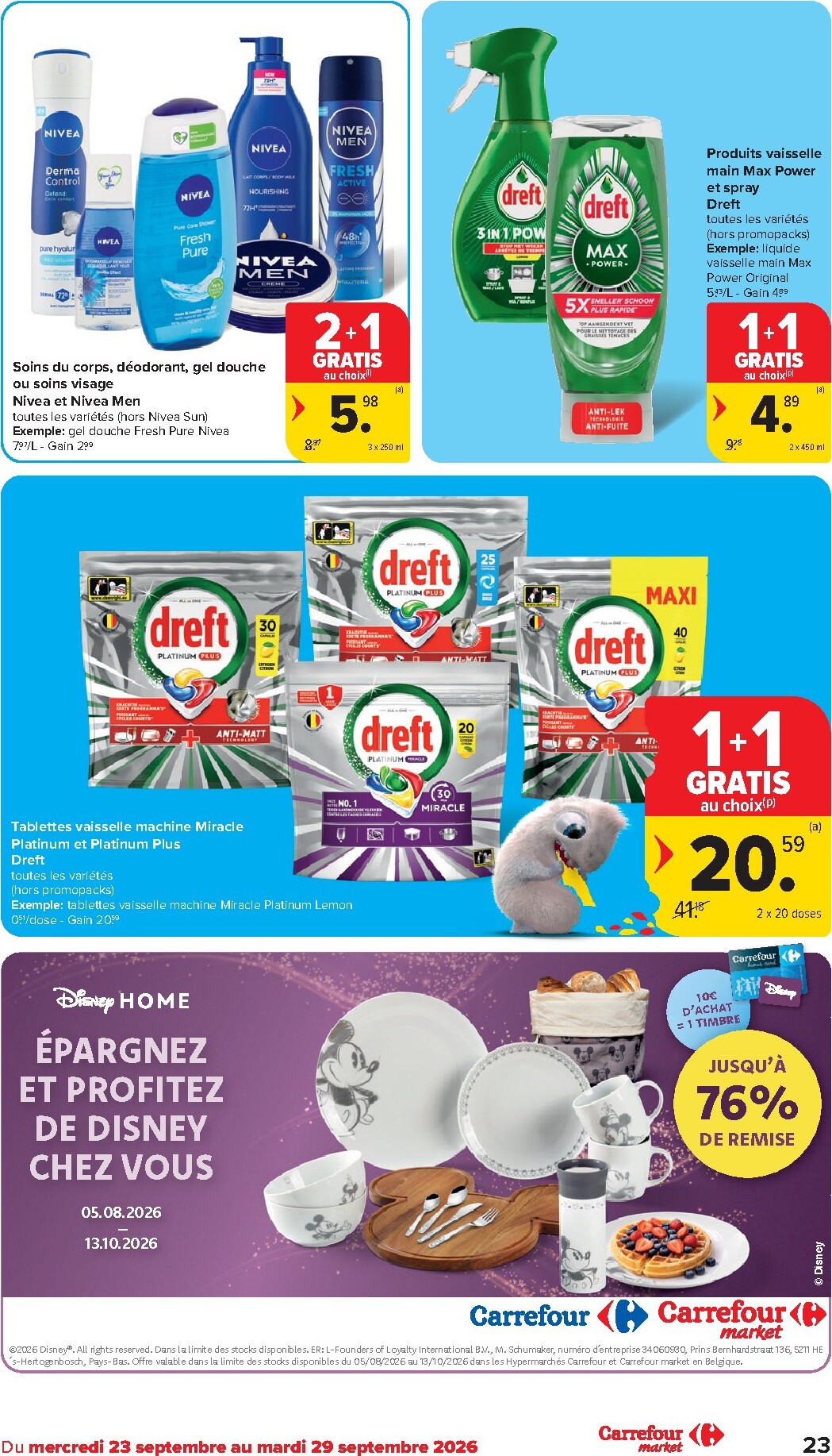 carrefour - Carrefour Market folder voor volgende week van woensdag 23/09/2026 tot dinsdag 29/09/2026 - page: 23