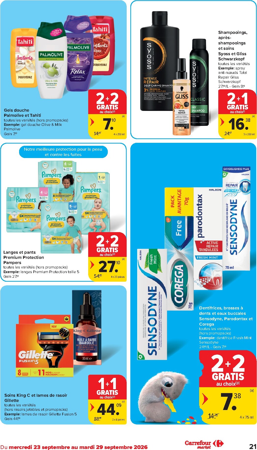 carrefour - Carrefour Market folder voor volgende week van woensdag 23/09/2026 tot dinsdag 29/09/2026 - page: 21