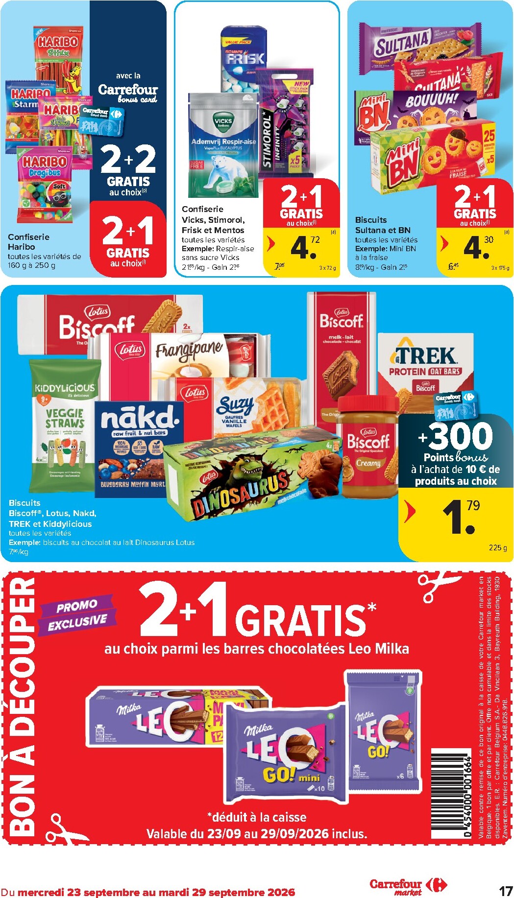 carrefour - Carrefour Market folder voor volgende week van woensdag 23/09/2026 tot dinsdag 29/09/2026 - page: 17