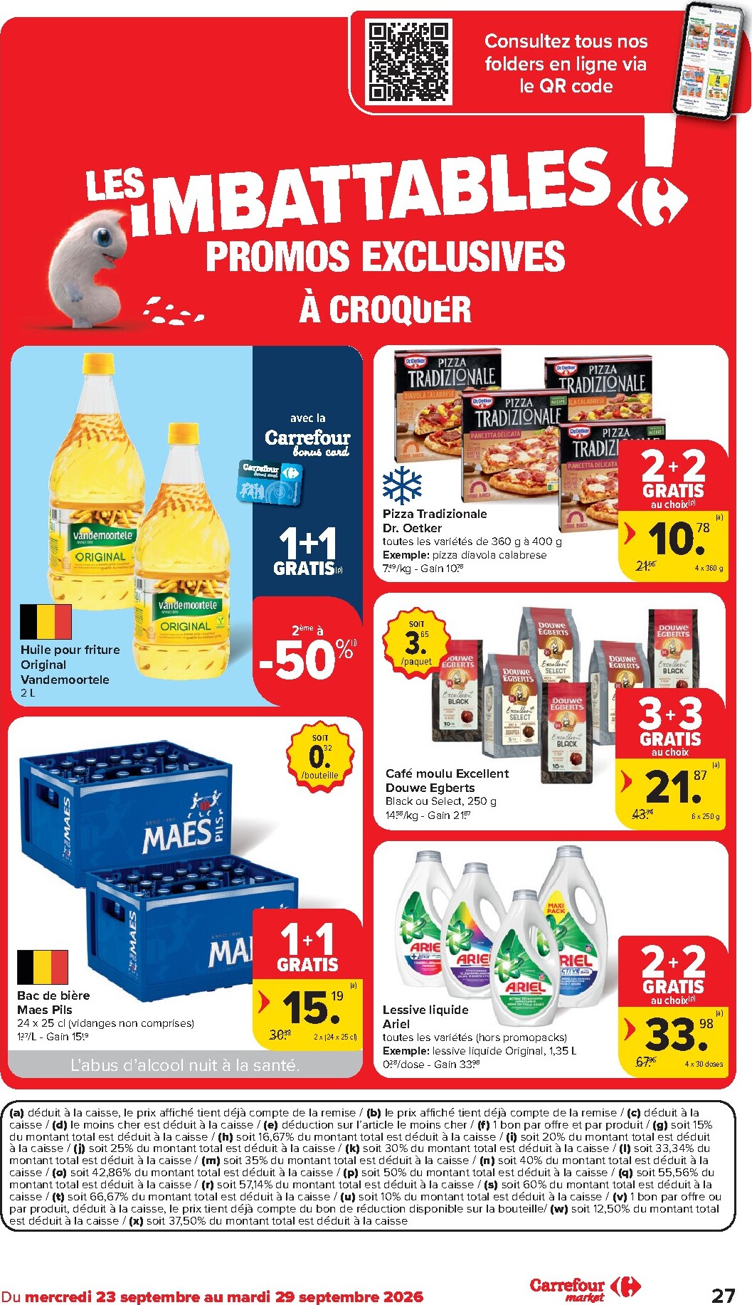 carrefour - Carrefour Market folder voor volgende week van woensdag 23/09/2026 tot dinsdag 29/09/2026 - page: 27