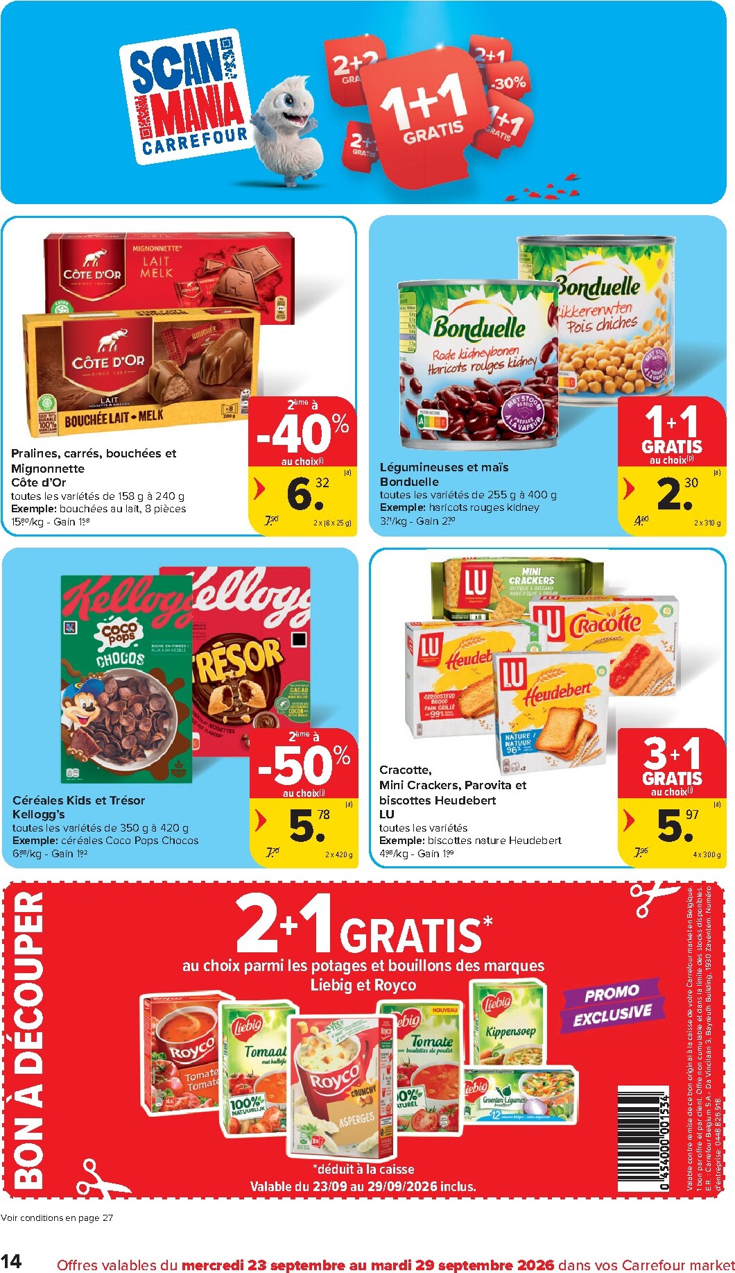 carrefour - Carrefour Market folder voor volgende week van woensdag 23/09/2026 tot dinsdag 29/09/2026 - page: 14
