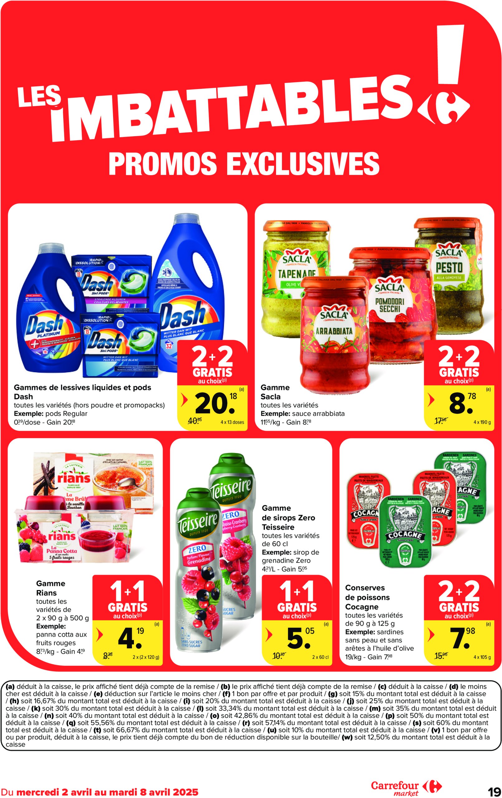 carrefour - Carrefour Market folder geldig vanaf 02/04 - 08/04 - page: 19