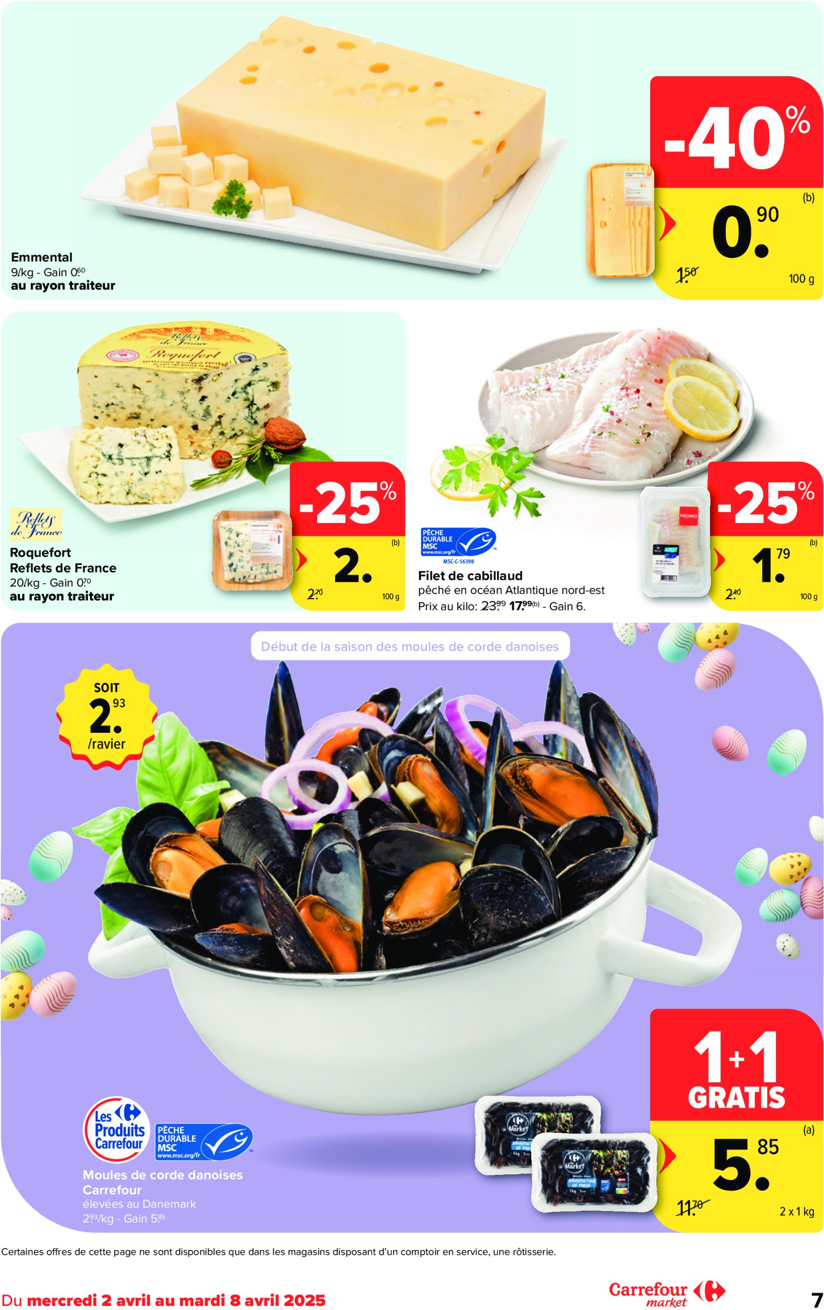 carrefour - Carrefour Market folder geldig vanaf 02/04 - 08/04 - page: 7