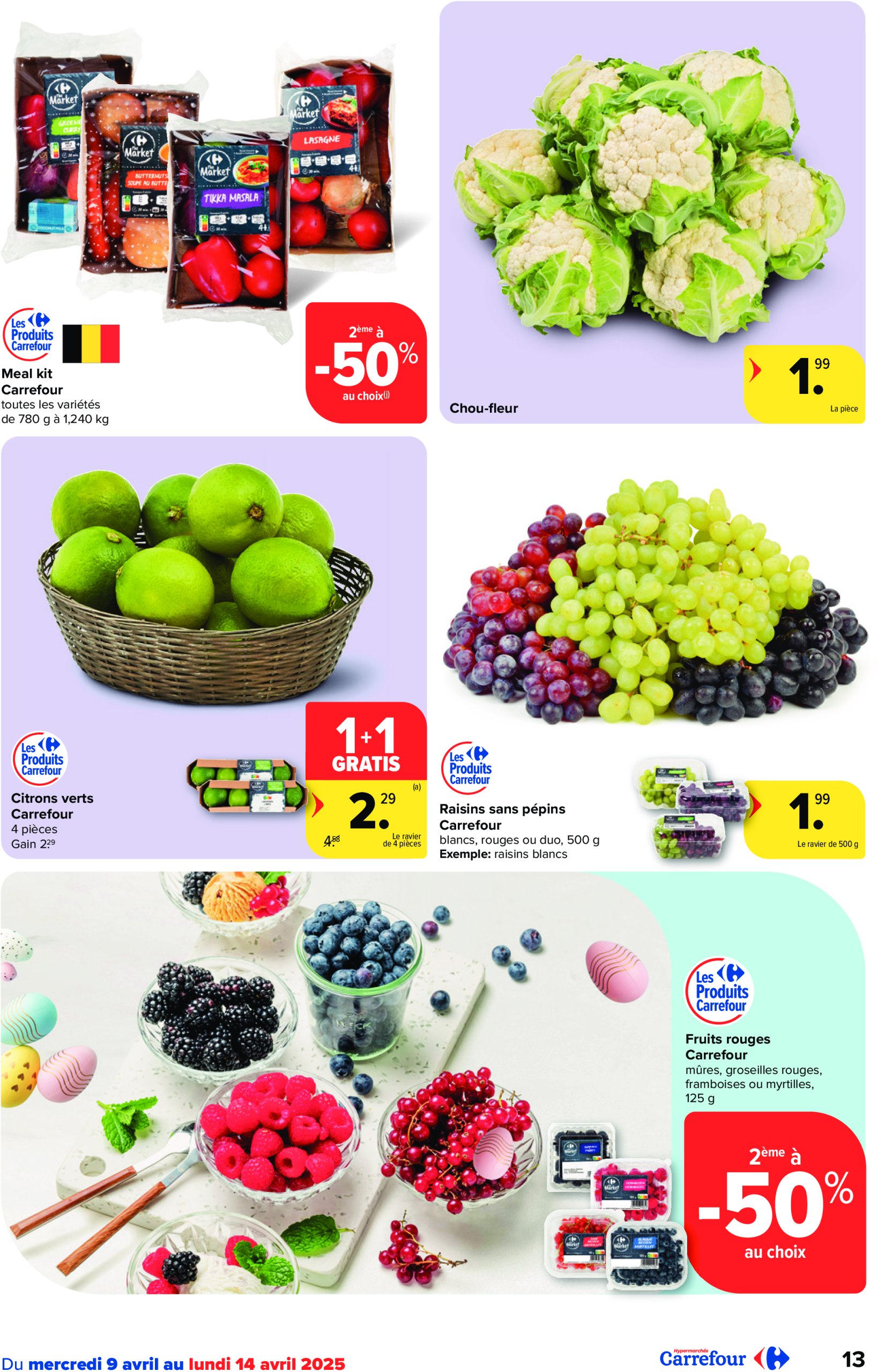 carrefour - Carrefour Hypermarchés folder geldig vanaf 09/04 - 22/04 - page: 13 carrefour - Carrefour Hypermarchés folder geldig vanaf 09/04 - 22/04 - page: 13