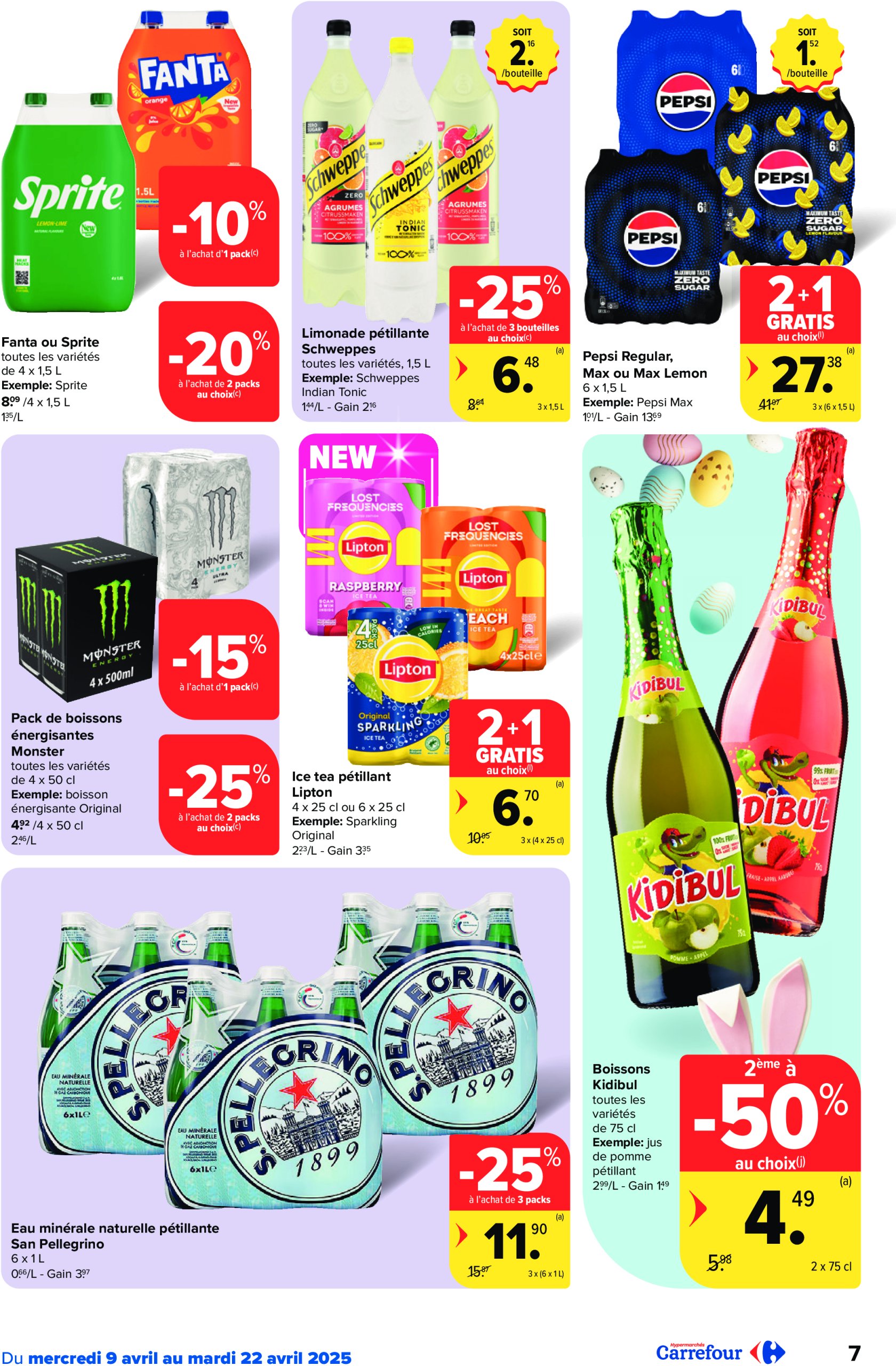 carrefour - Carrefour Hypermarchés folder geldig vanaf 09/04 - 22/04 - page: 7 carrefour - Carrefour Hypermarchés folder geldig vanaf 09/04 - 22/04 - page: 7