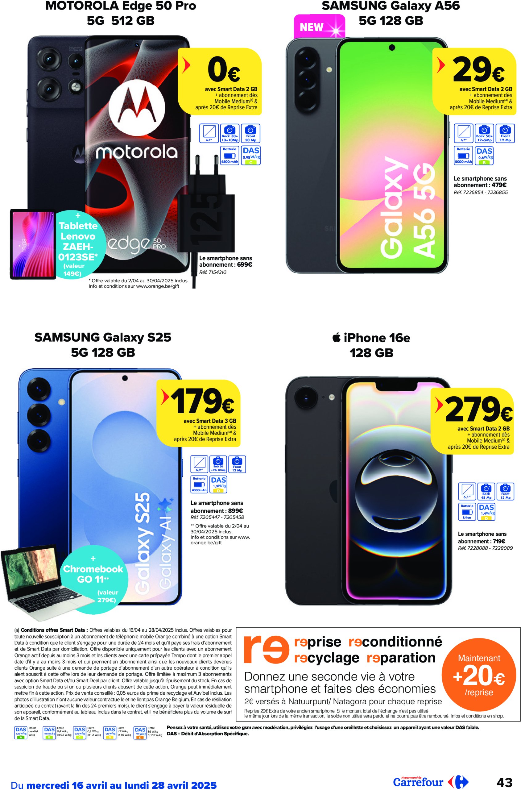 carrefour - Carrefour Hypermarchés folder geldig vanaf 16/04 - 28/04 - page: 43 carrefour - Carrefour Hypermarchés folder geldig vanaf 16/04 - 28/04 - page: 43
