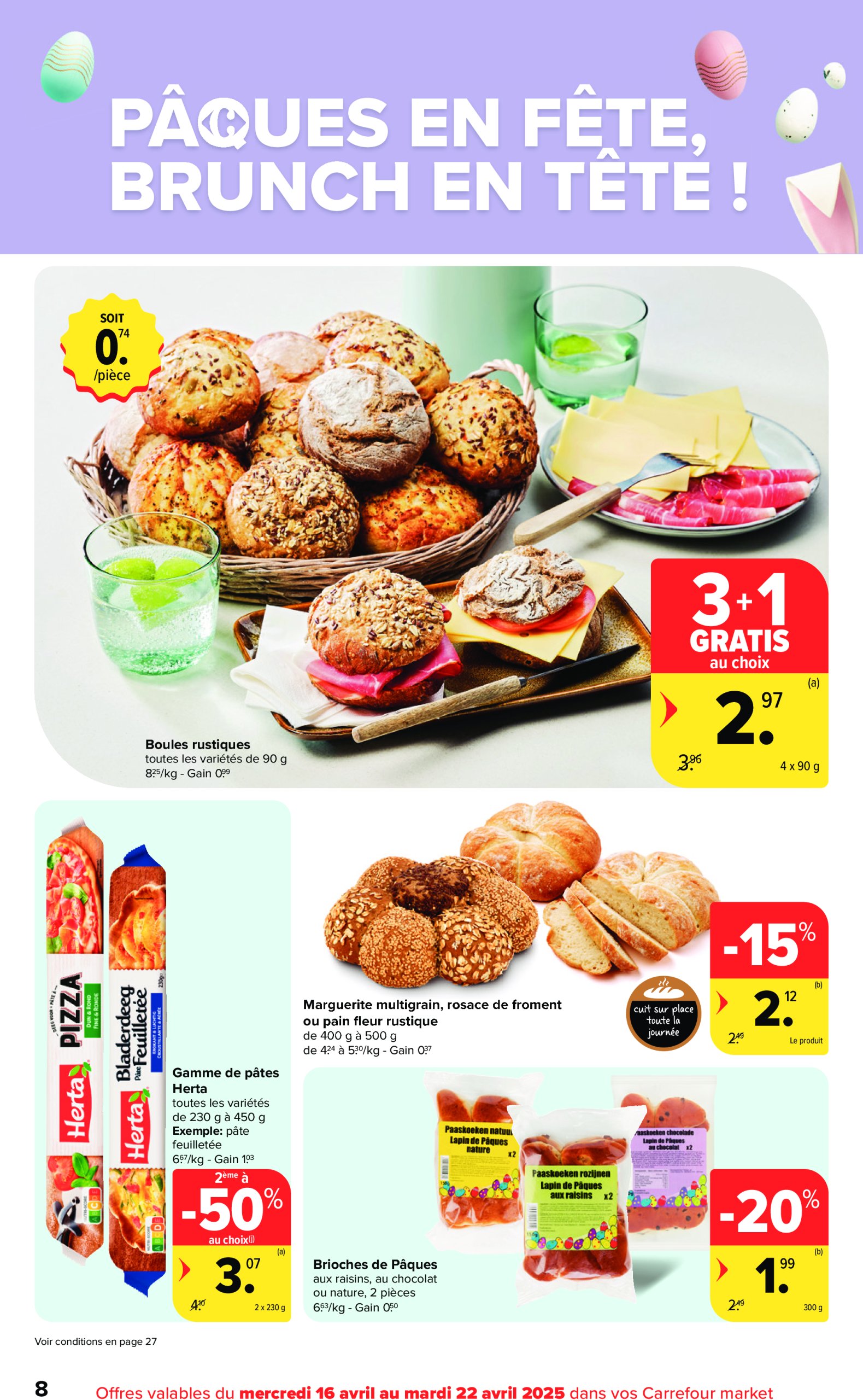 carrefour - Carrefour Market folder geldig vanaf 16/04 - 22/04 - page: 8