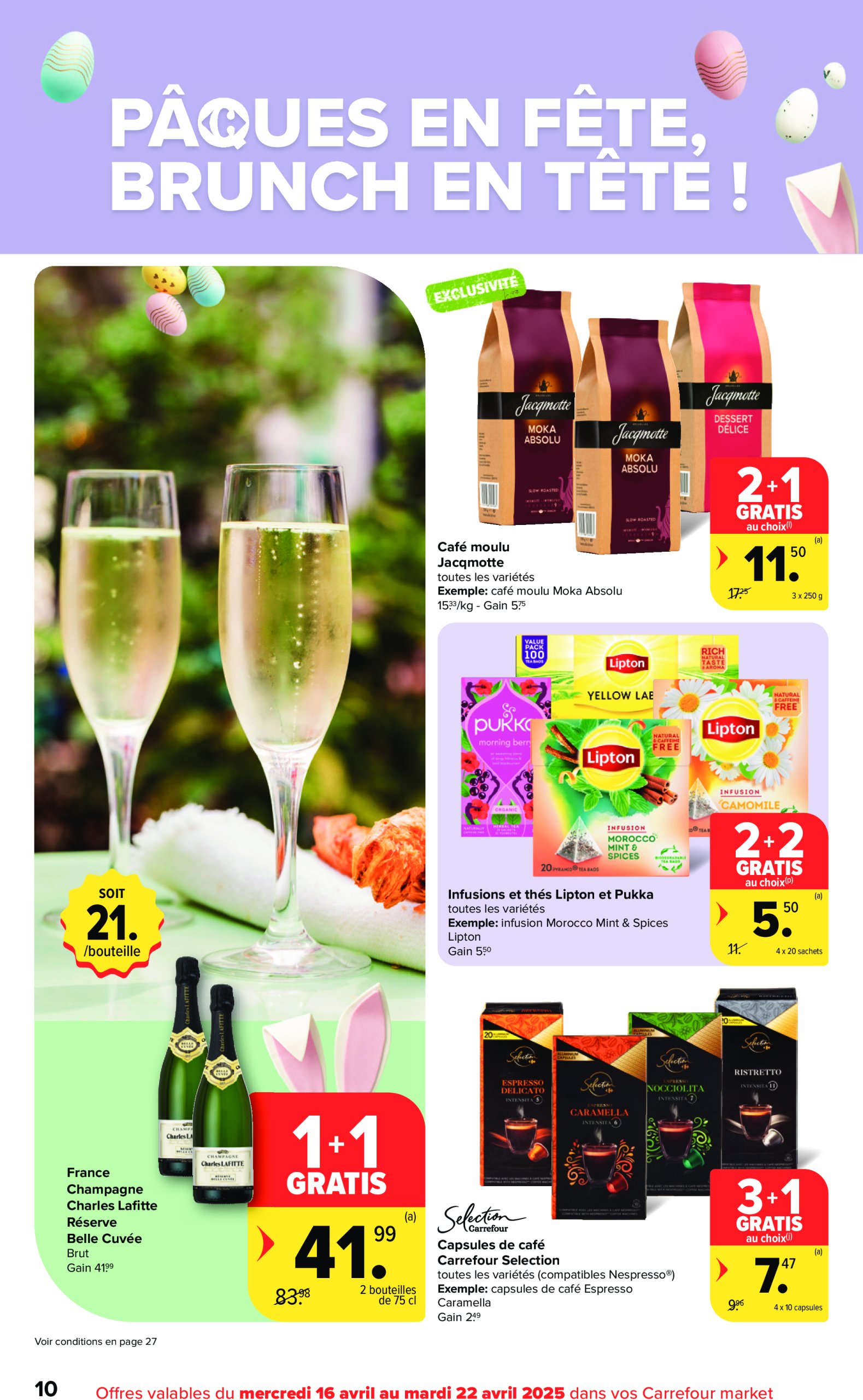carrefour - Carrefour Market folder geldig vanaf 16/04 - 22/04 - page: 10