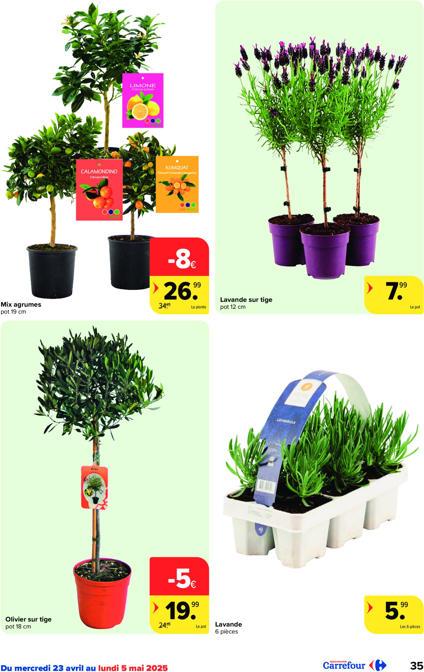 carrefour - Carrefour Hypermarchés folder geldig vanaf 23/04 - 05/05 - page: 35 carrefour - Carrefour Hypermarchés folder geldig vanaf 23/04 - 05/05 - page: 35