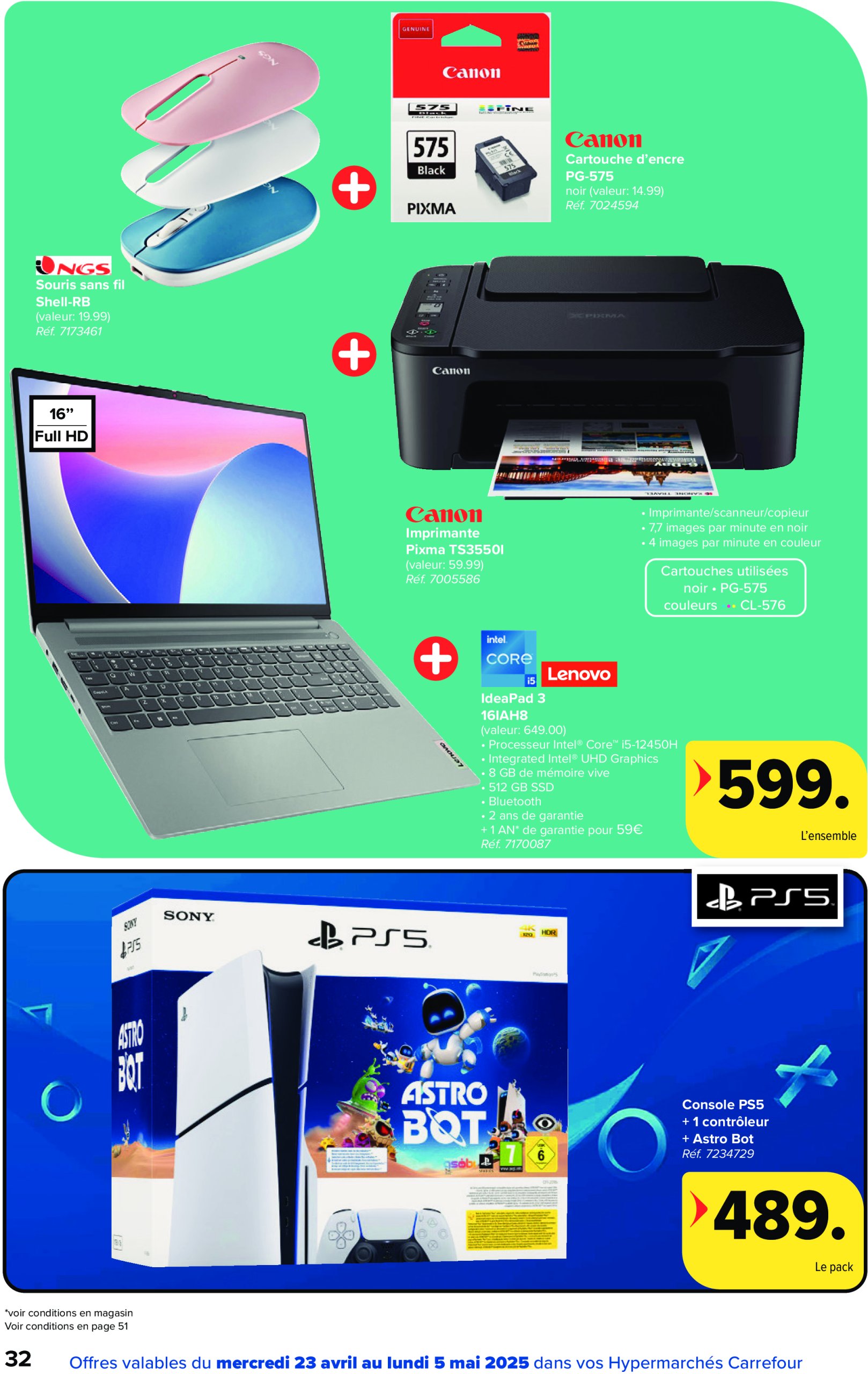 carrefour - Carrefour Hypermarchés folder geldig vanaf 23/04 - 05/05 - page: 32 carrefour - Carrefour Hypermarchés folder geldig vanaf 23/04 - 05/05 - page: 32