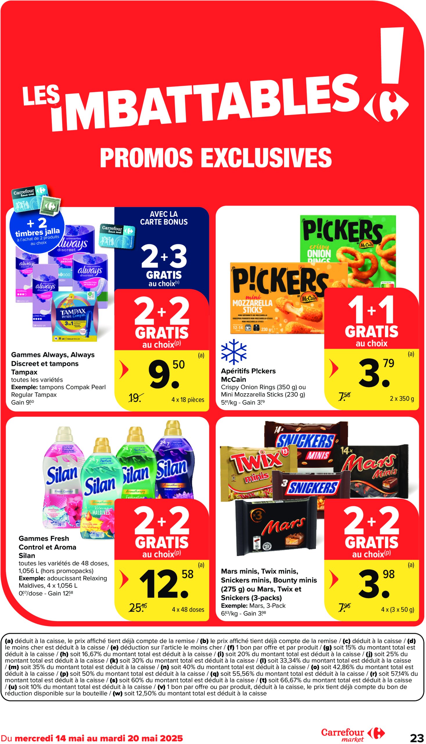 carrefour - Carrefour Market folder geldig vanaf 14/05 - 20/05 - page: 23