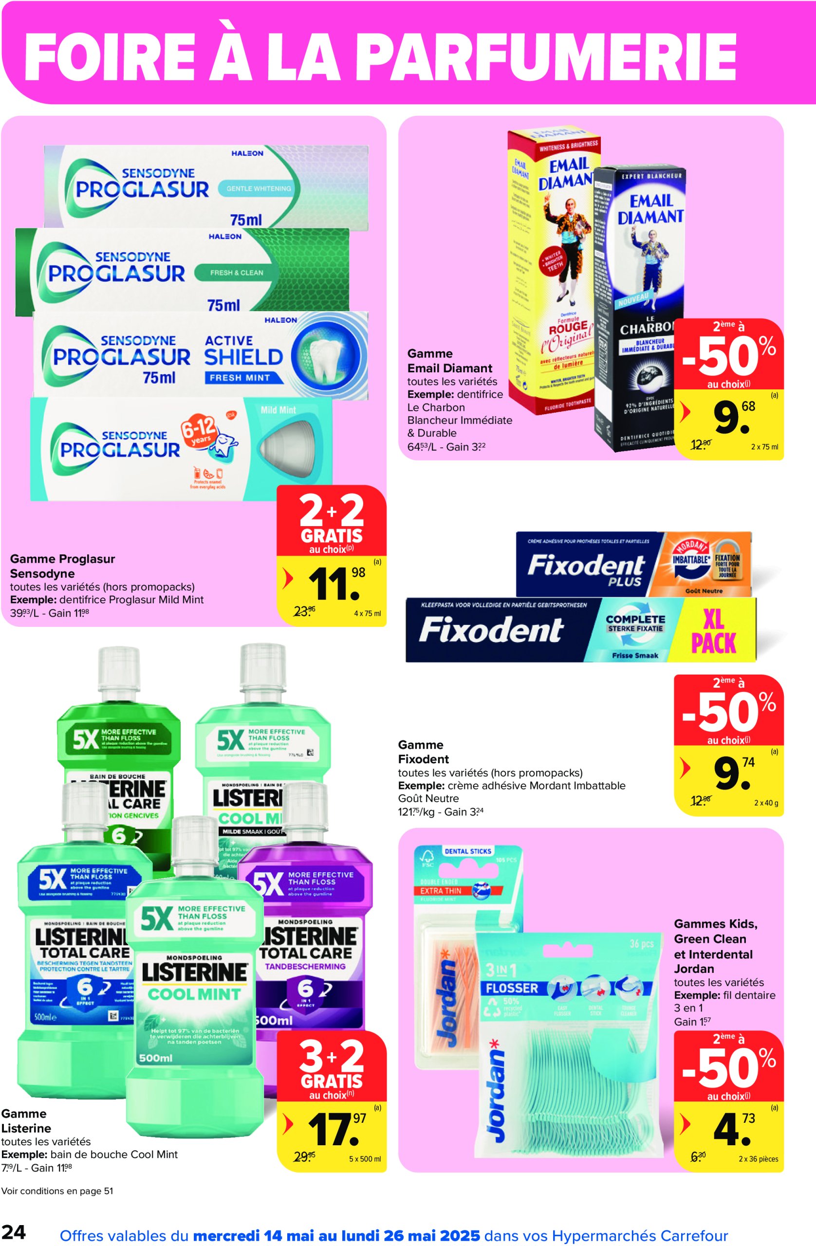 carrefour - Carrefour Hypermarchés folder geldig vanaf 14/05 - 26/05 - page: 24