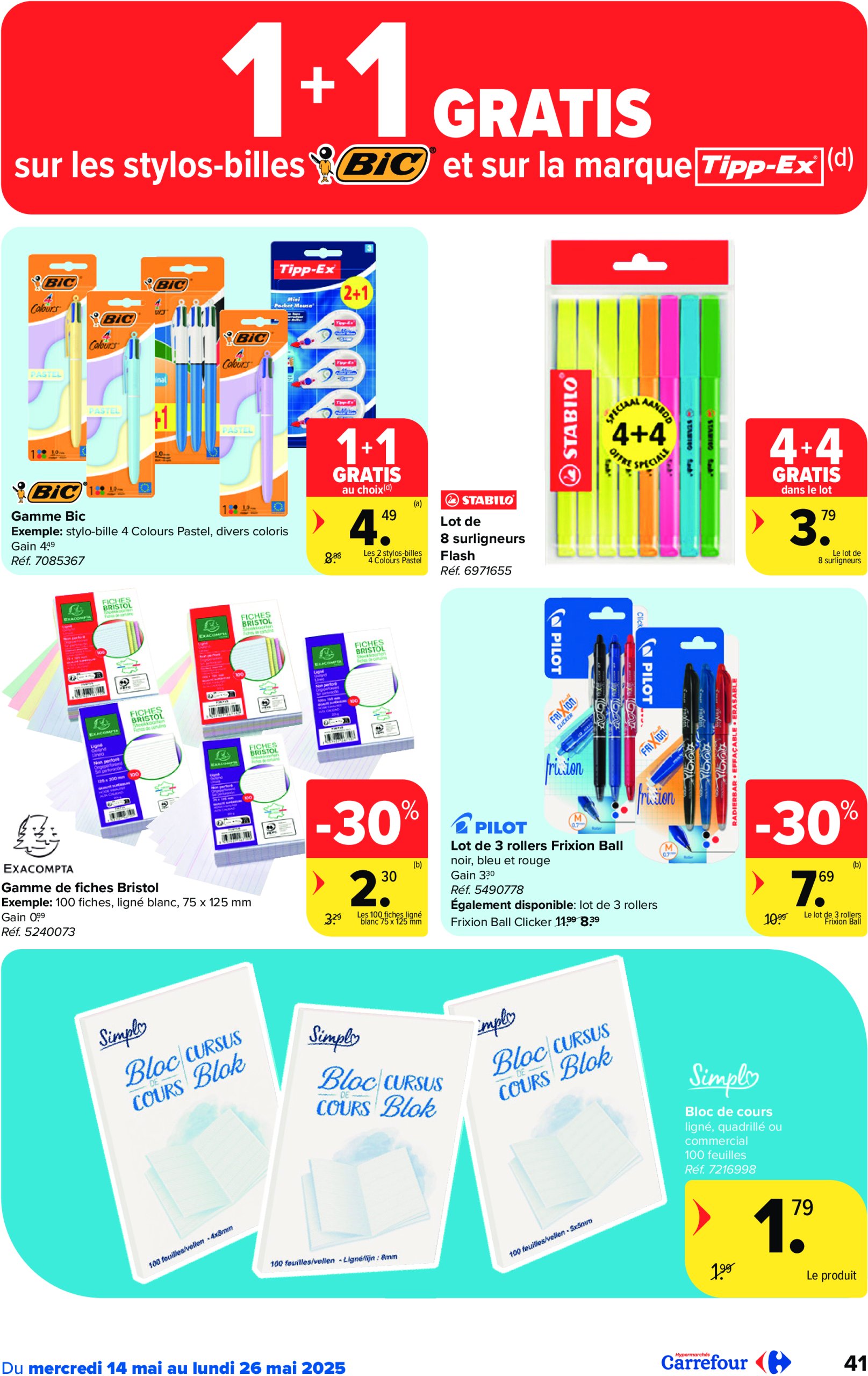 carrefour - Carrefour Hypermarchés folder geldig vanaf 14/05 - 26/05 - page: 41