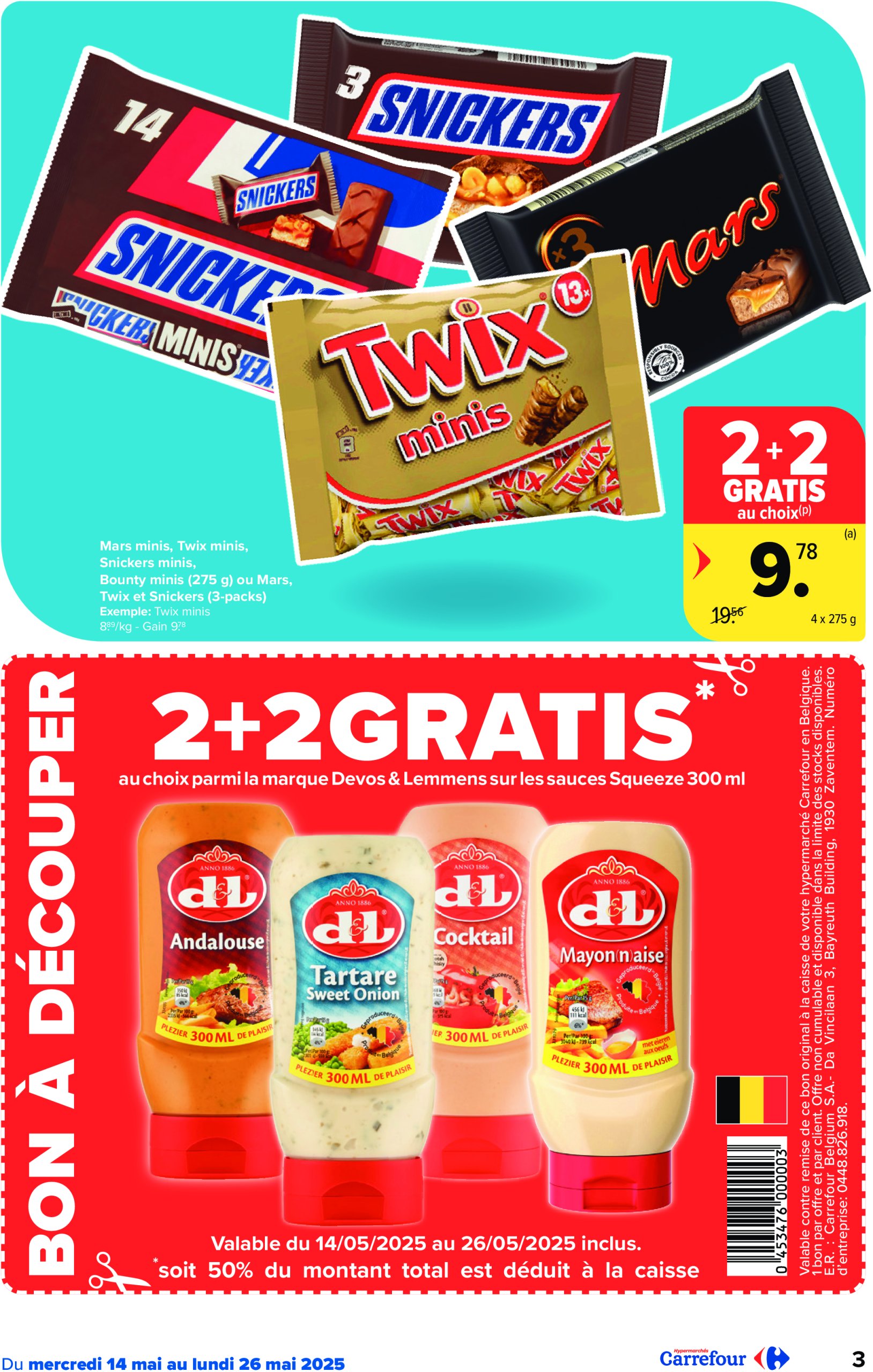 carrefour - Carrefour Hypermarchés folder geldig vanaf 14/05 - 26/05 - page: 3