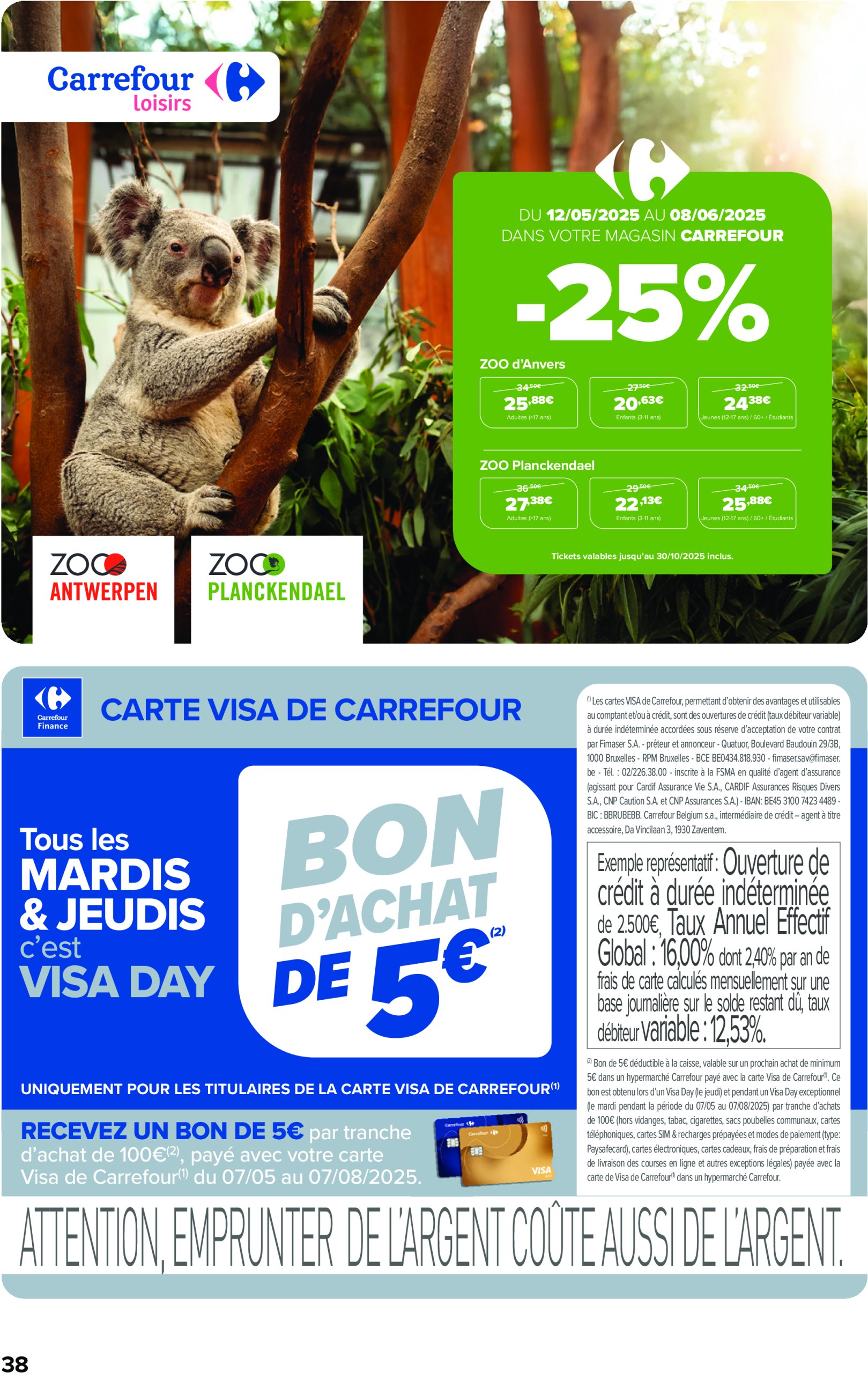 carrefour - Carrefour Hypermarchés folder geldig vanaf 14/05 - 26/05 - page: 38