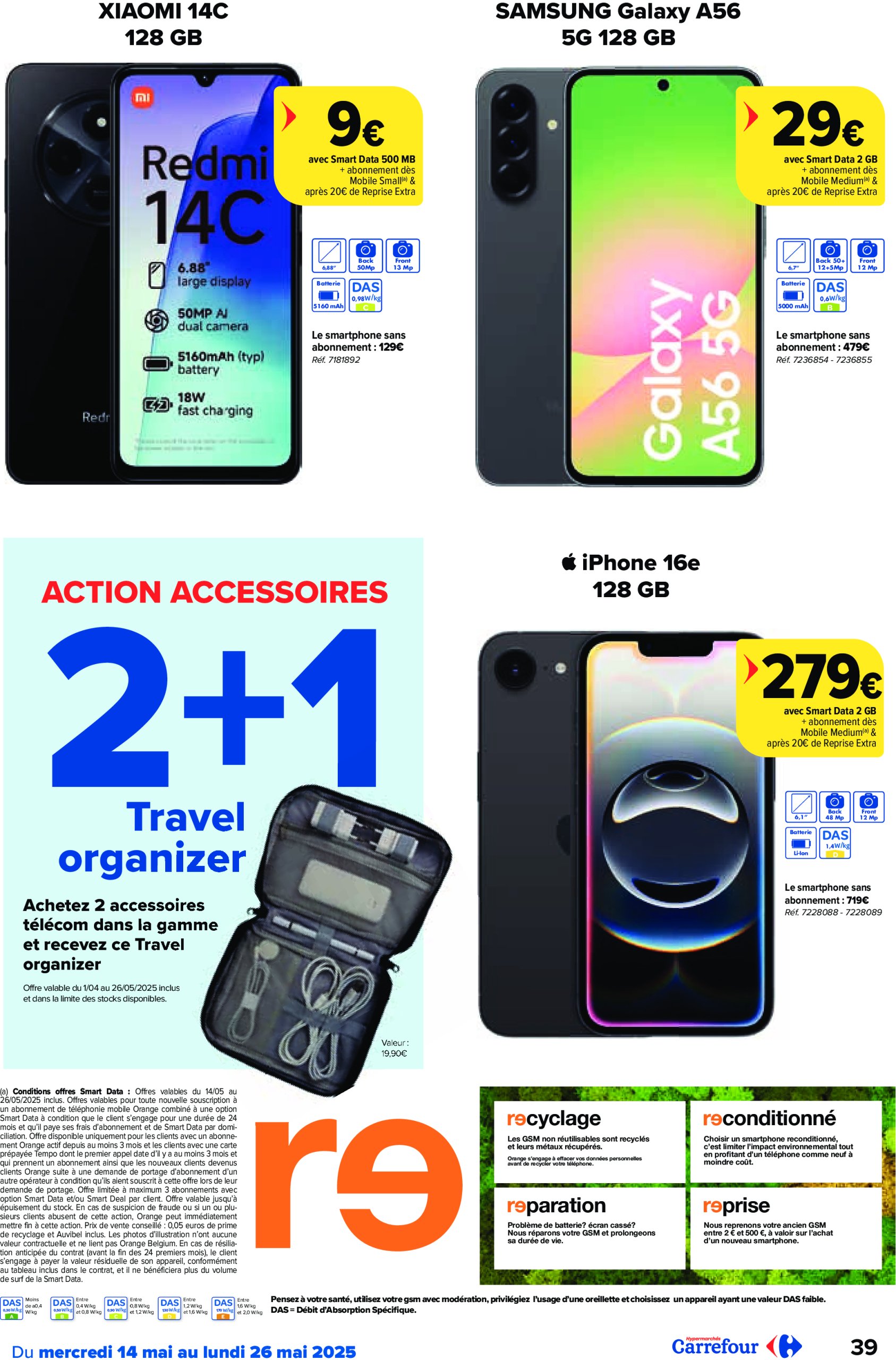 carrefour - Carrefour Hypermarchés folder geldig vanaf 14/05 - 26/05 - page: 39