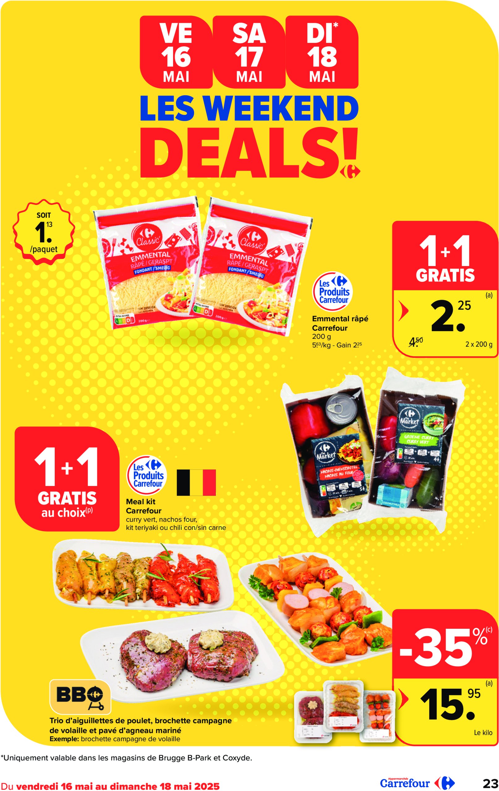 carrefour - Carrefour Hypermarchés folder geldig vanaf 14/05 - 26/05 - page: 23