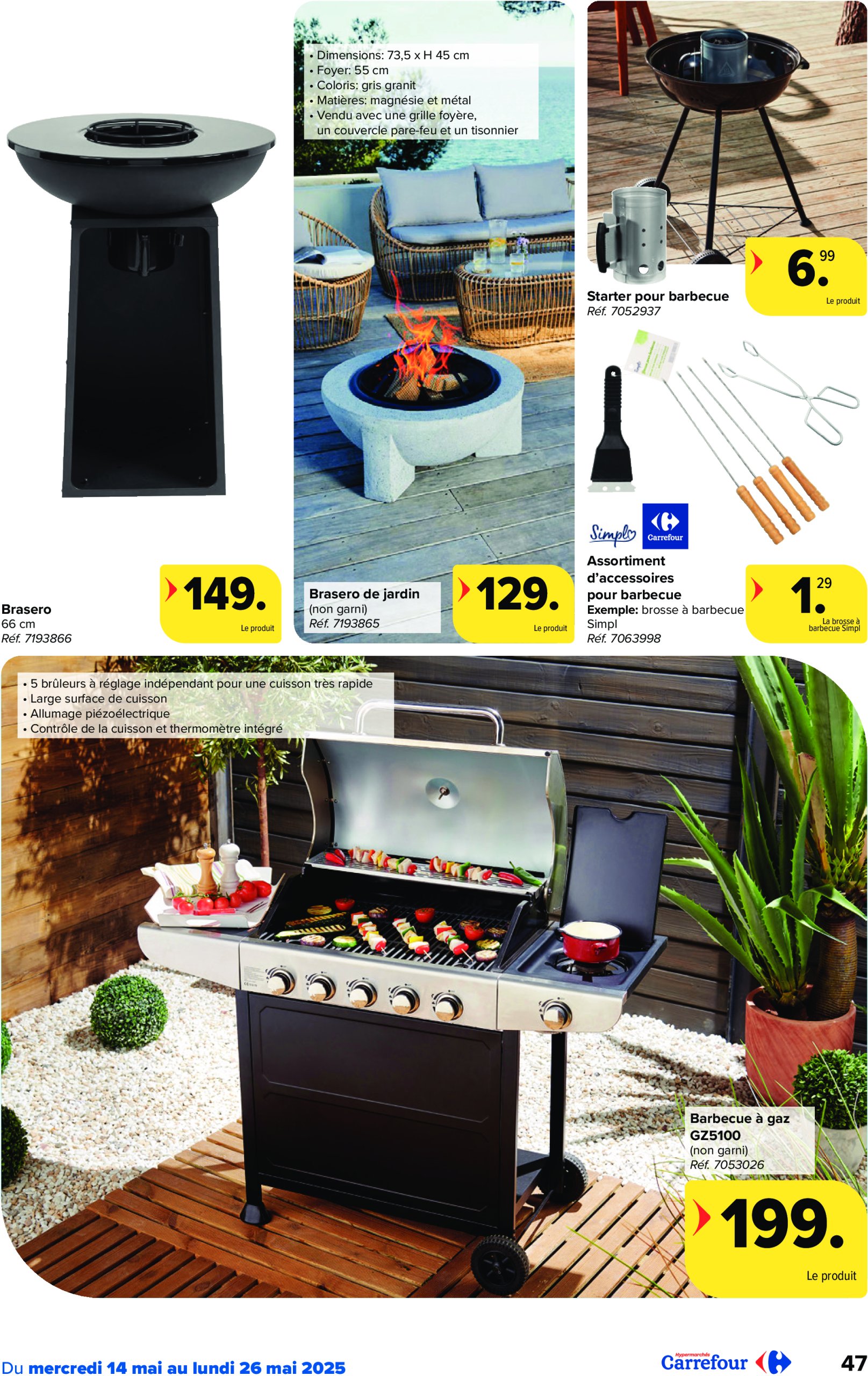 carrefour - Carrefour Hypermarchés folder geldig vanaf 14/05 - 26/05 - page: 47