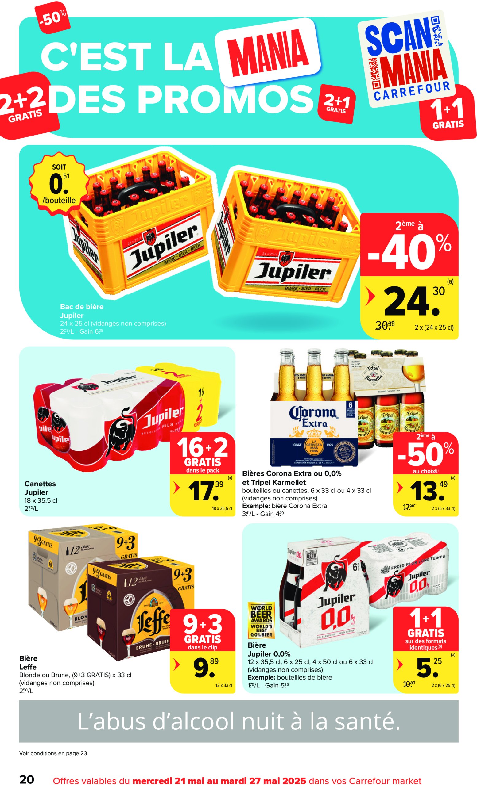 carrefour - Carrefour Market folder geldig vanaf 21/05 - 27/05 - page: 20