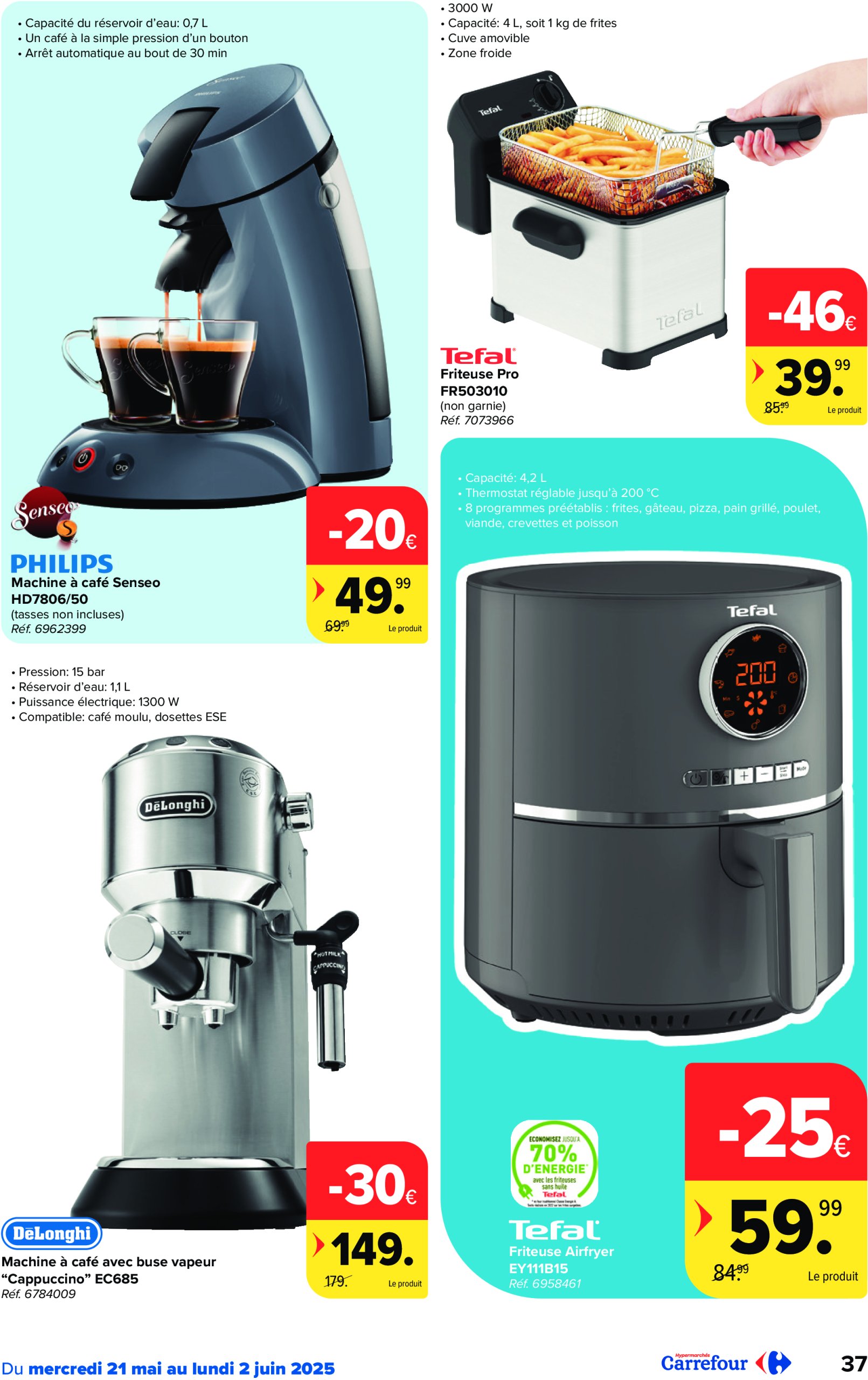carrefour - Carrefour Hypermarchés folder geldig vanaf 21/05 - 02/06 - page: 37 carrefour - Carrefour Hypermarchés folder geldig vanaf 21/05 - 02/06 - page: 37