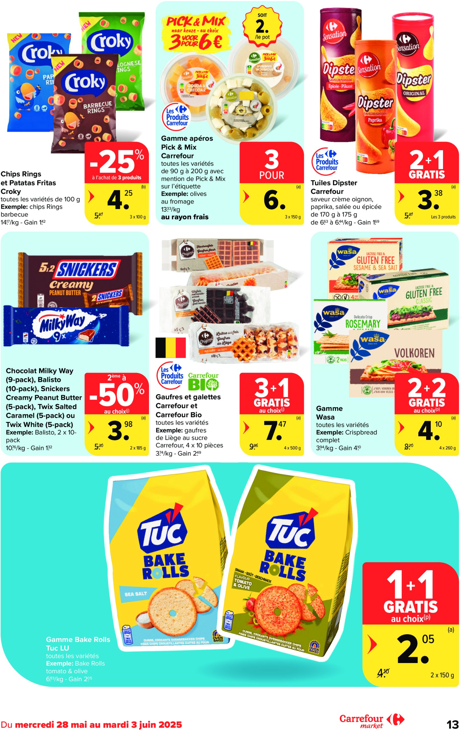 carrefour - Carrefour Market folder geldig vanaf 28/05 - 03/06 - page: 13