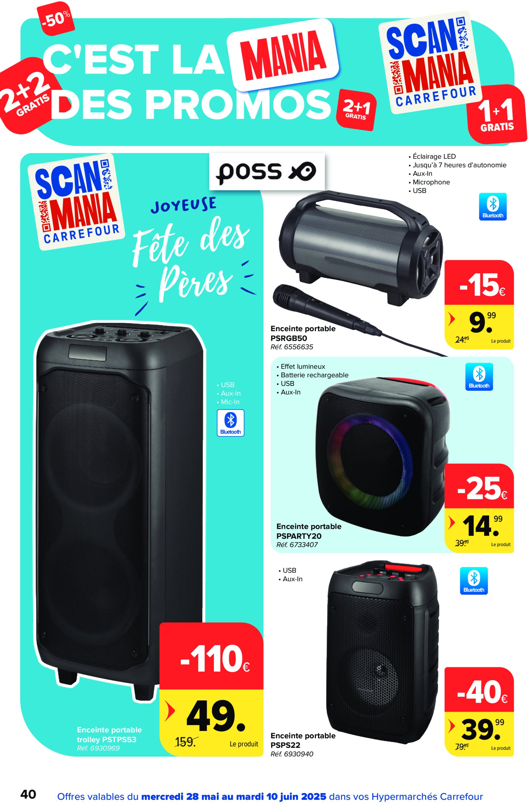 carrefour - Carrefour Hypermarchés folder geldig vanaf 28/05 - 10/06 - page: 40