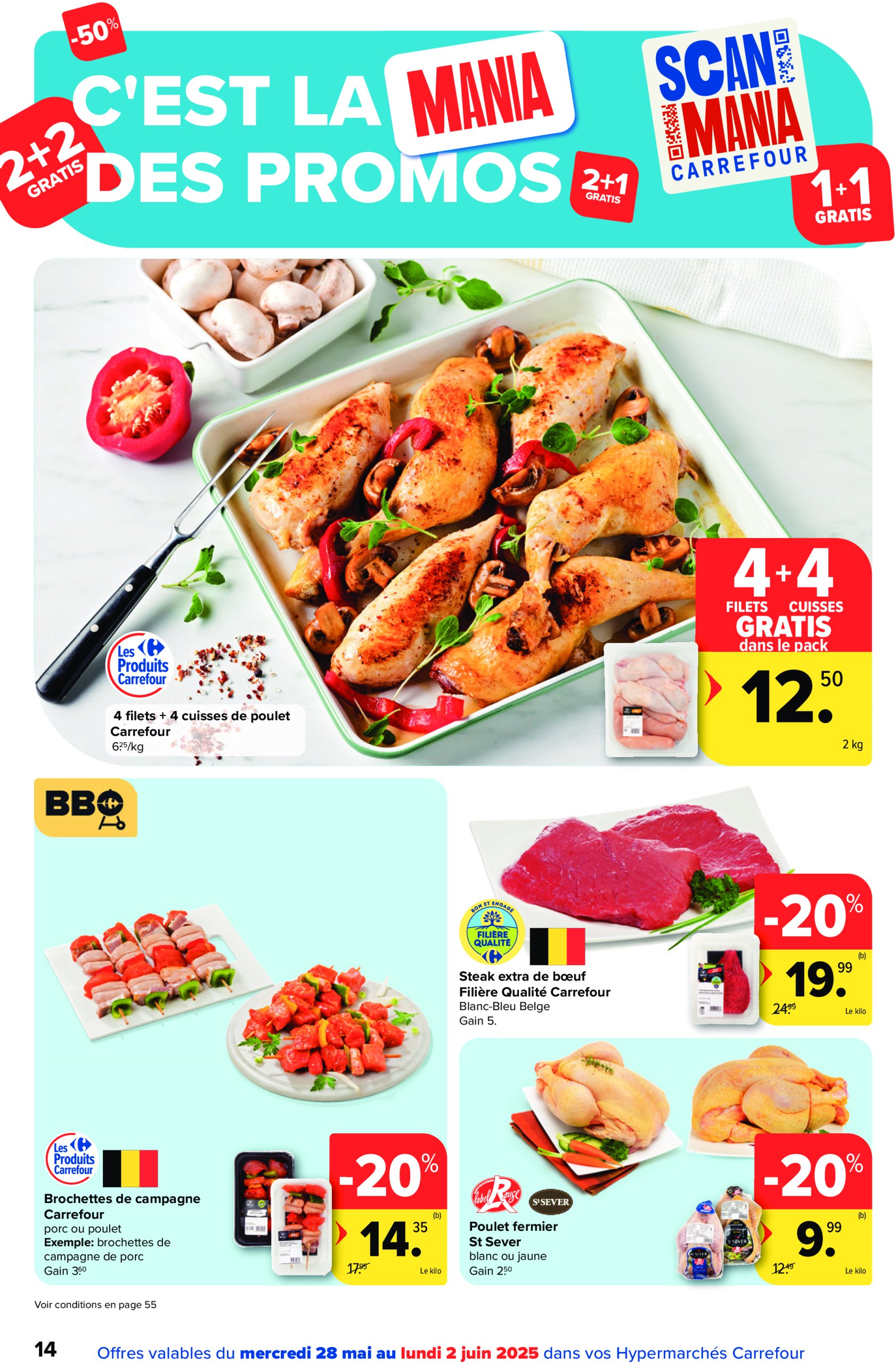 carrefour - Carrefour Hypermarchés folder geldig vanaf 28/05 - 10/06 - page: 14