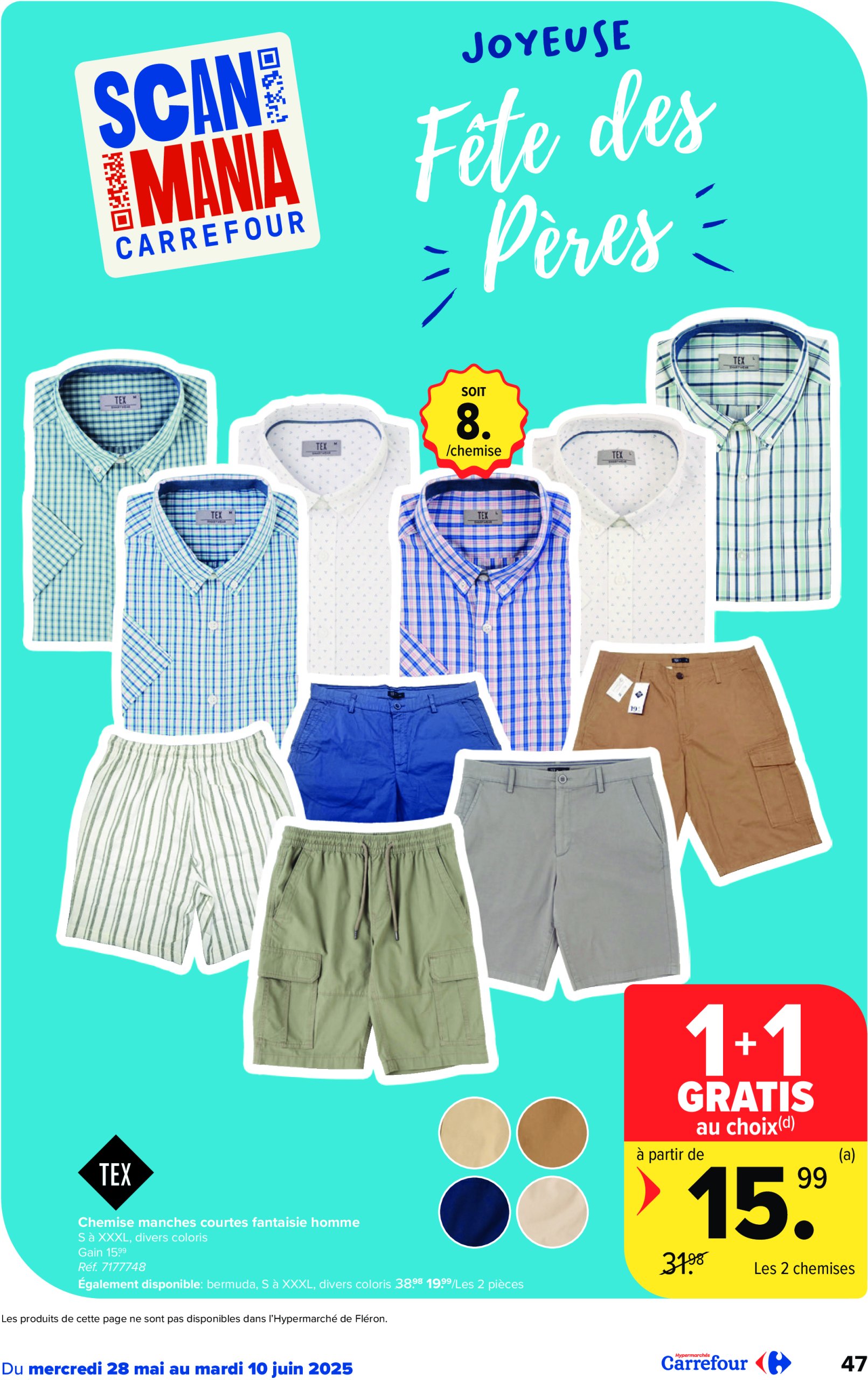 carrefour - Carrefour Hypermarchés folder geldig vanaf 28/05 - 10/06 - page: 47