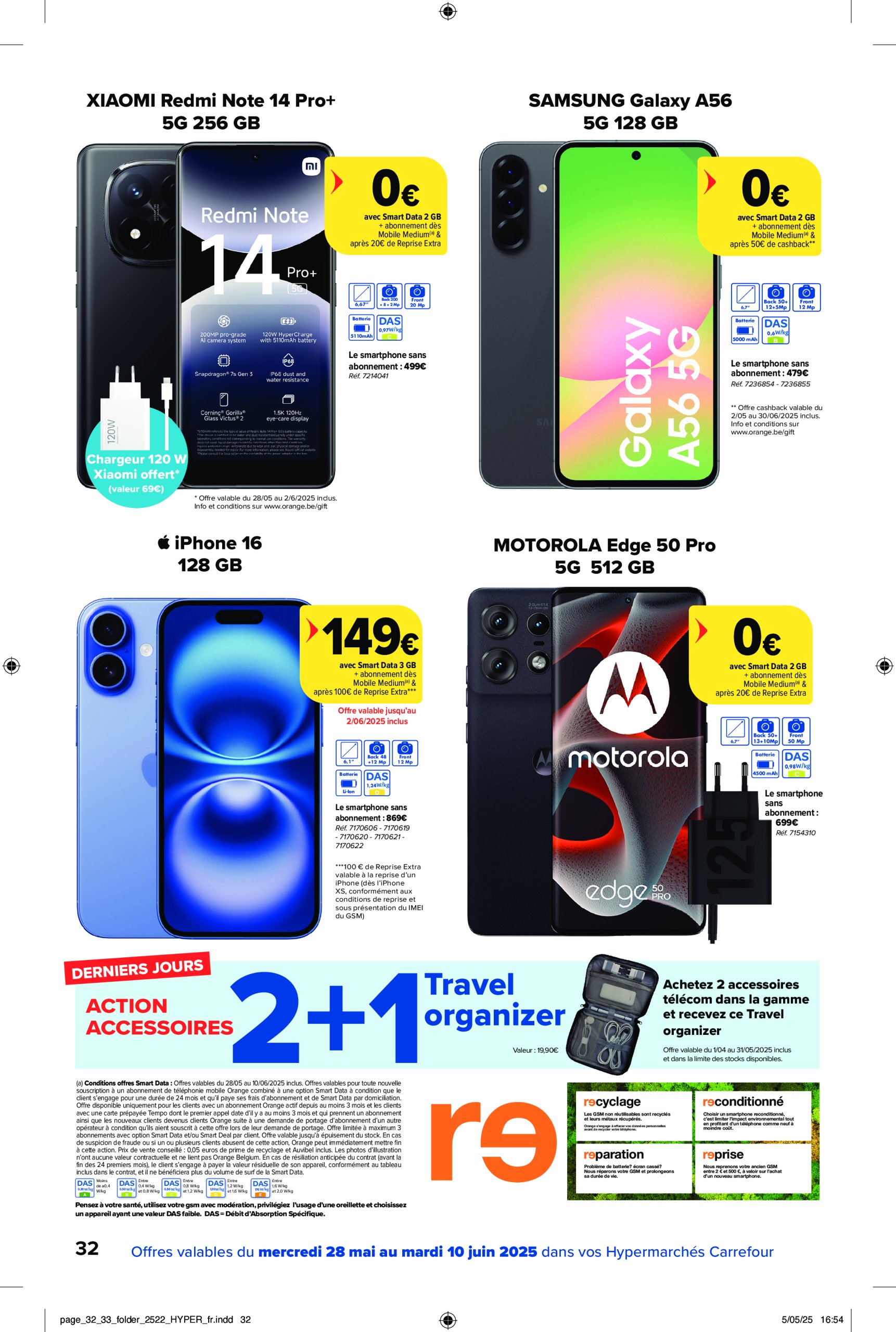 carrefour - Carrefour Hypermarchés folder geldig vanaf 28/05 - 10/06 - page: 32