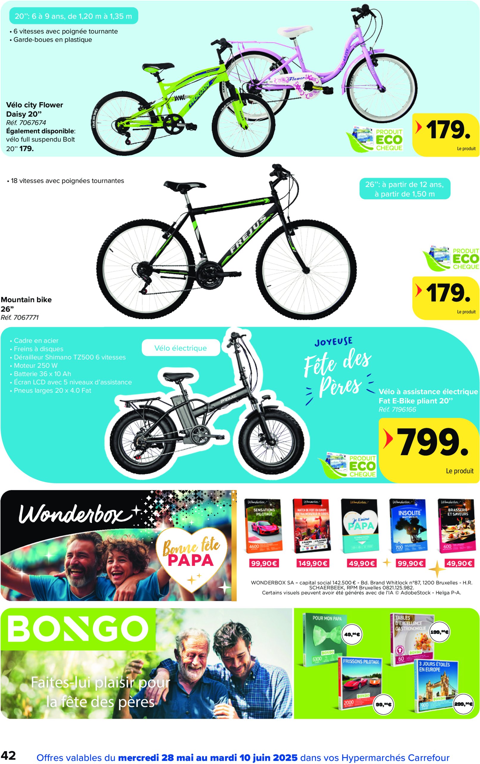 carrefour - Carrefour Hypermarchés folder geldig vanaf 28/05 - 10/06 - page: 42