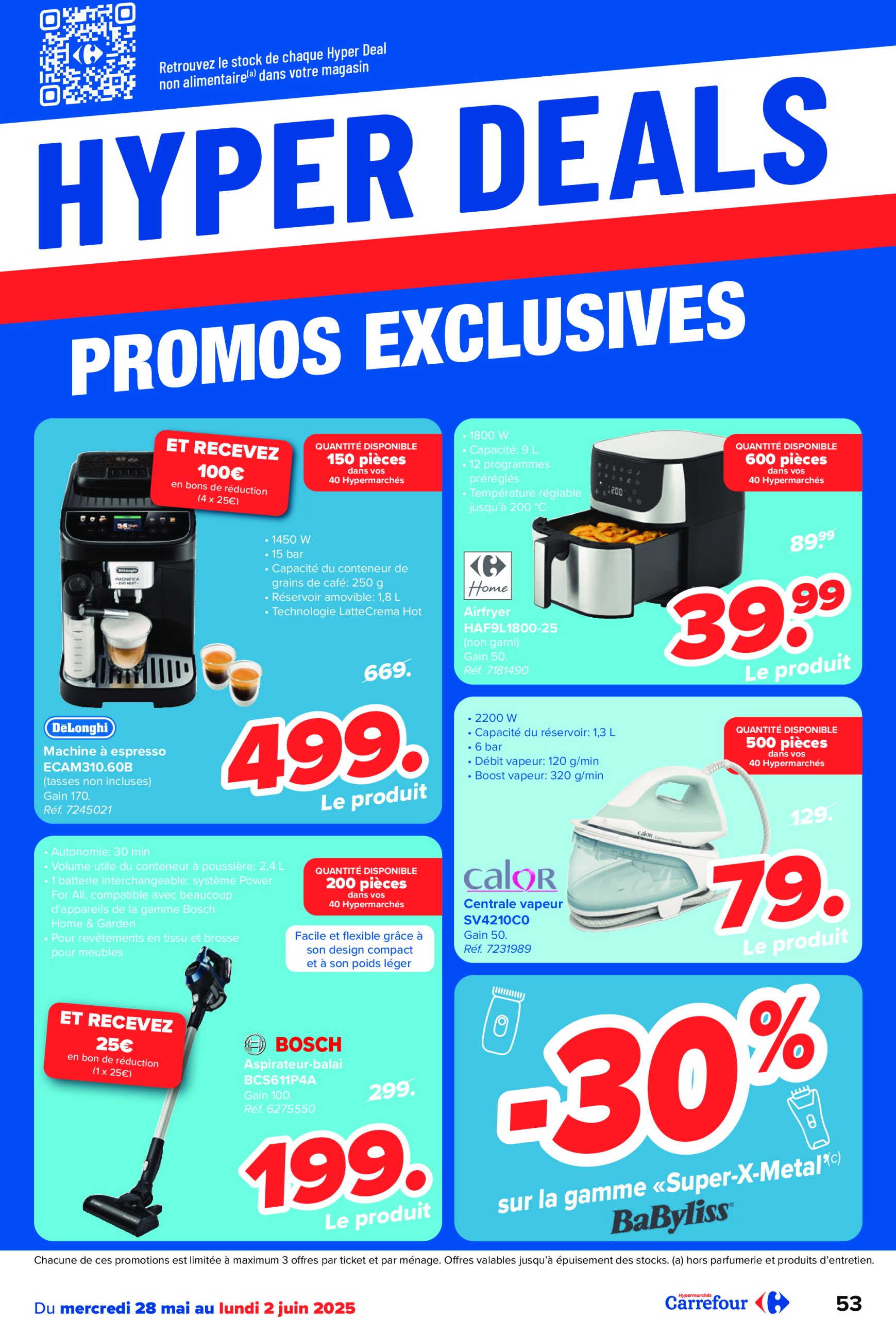 carrefour - Carrefour Hypermarchés folder geldig vanaf 28/05 - 10/06 - page: 53