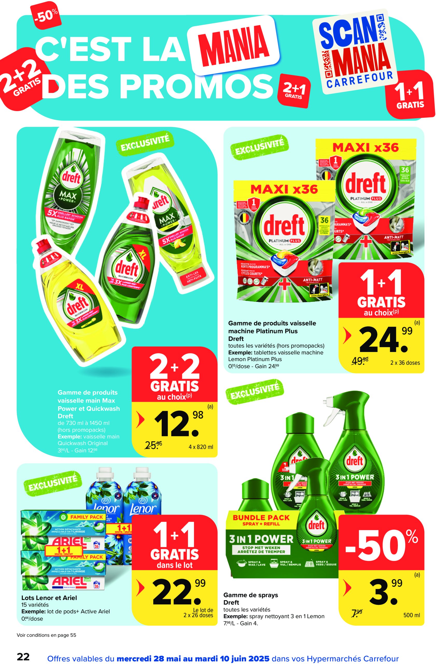 carrefour - Carrefour Hypermarchés folder geldig vanaf 28/05 - 10/06 - page: 22