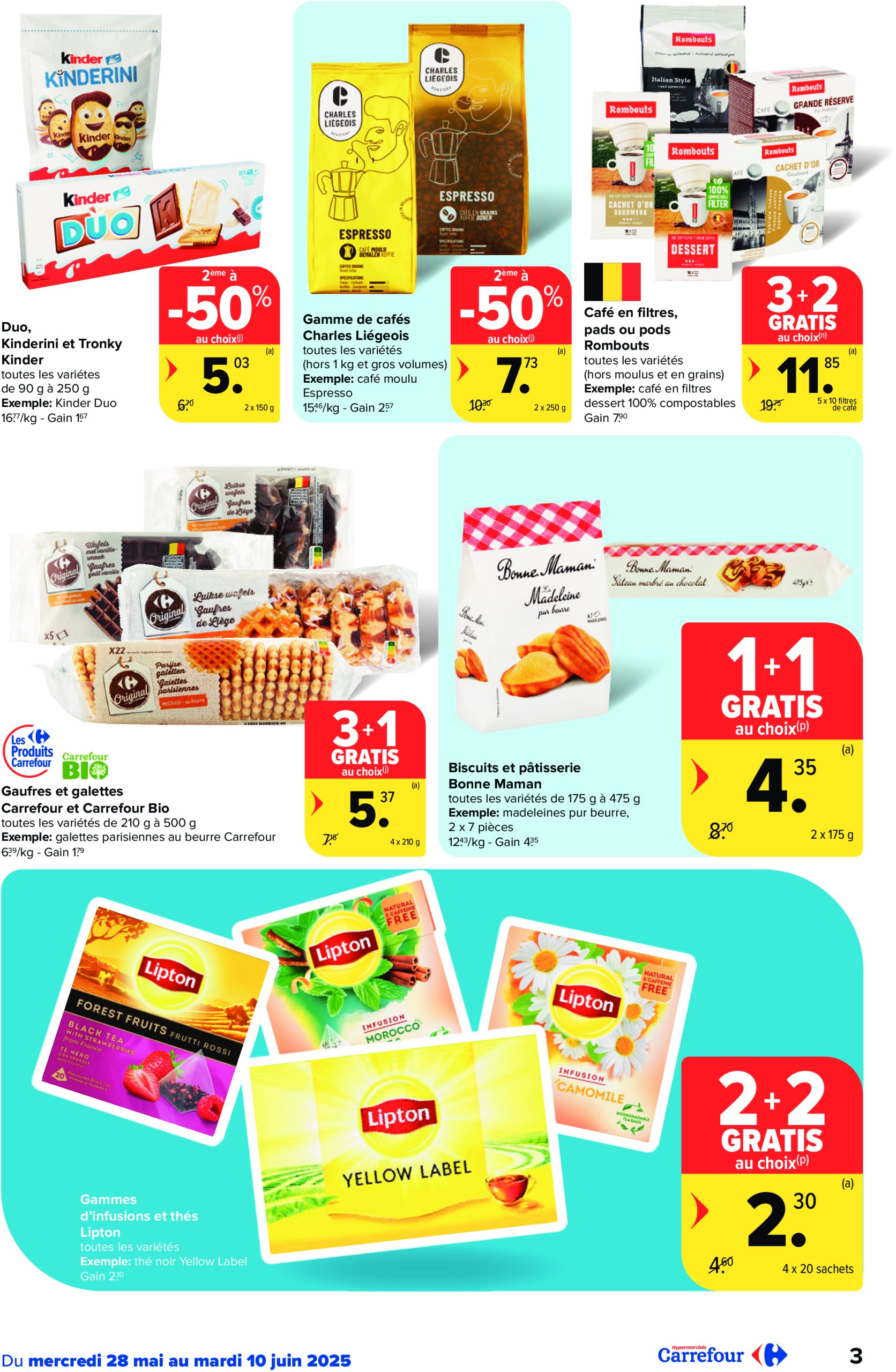 carrefour - Carrefour Hypermarchés folder geldig vanaf 28/05 - 10/06 - page: 3