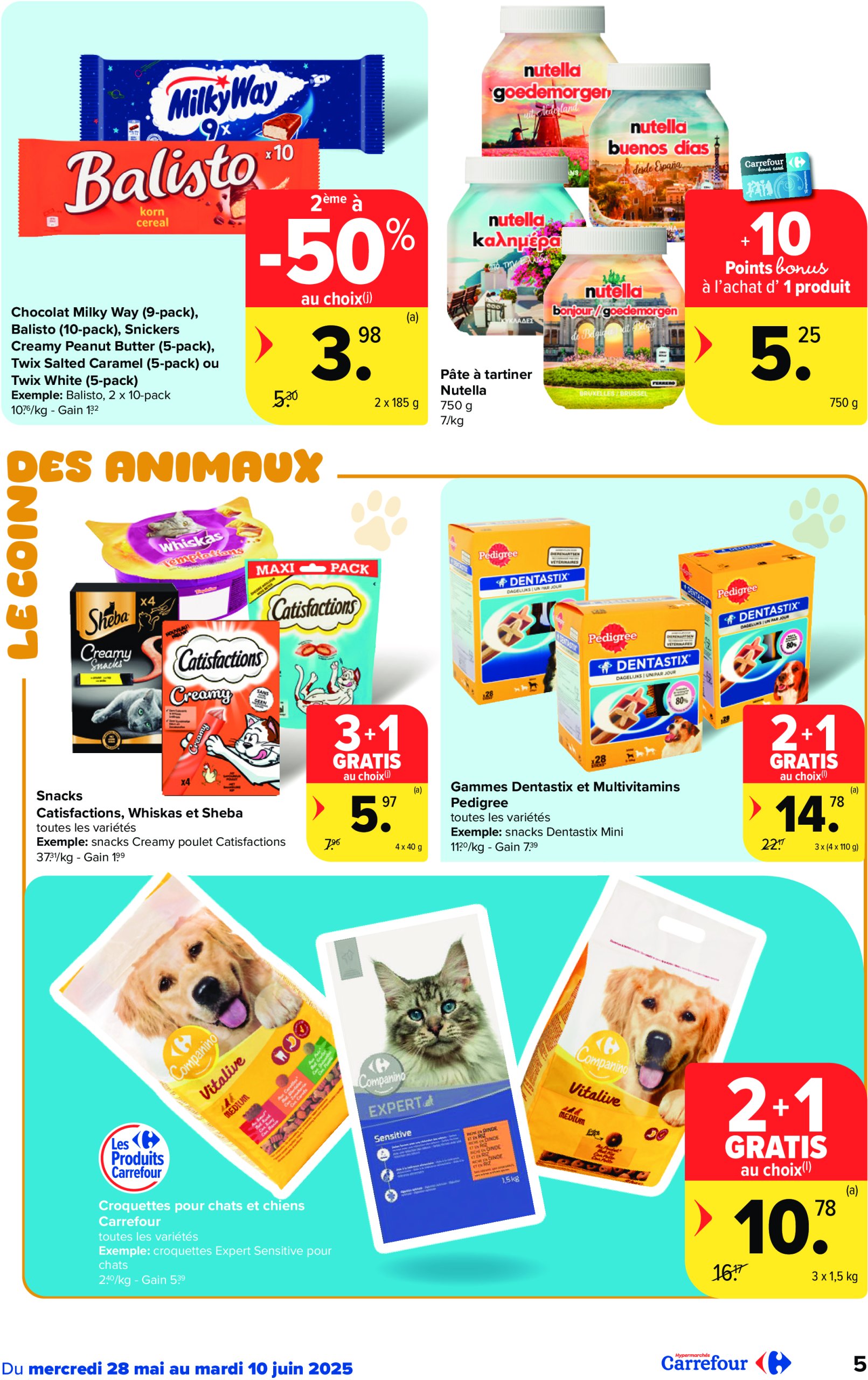 carrefour - Carrefour Hypermarchés folder geldig vanaf 28/05 - 10/06 - page: 5