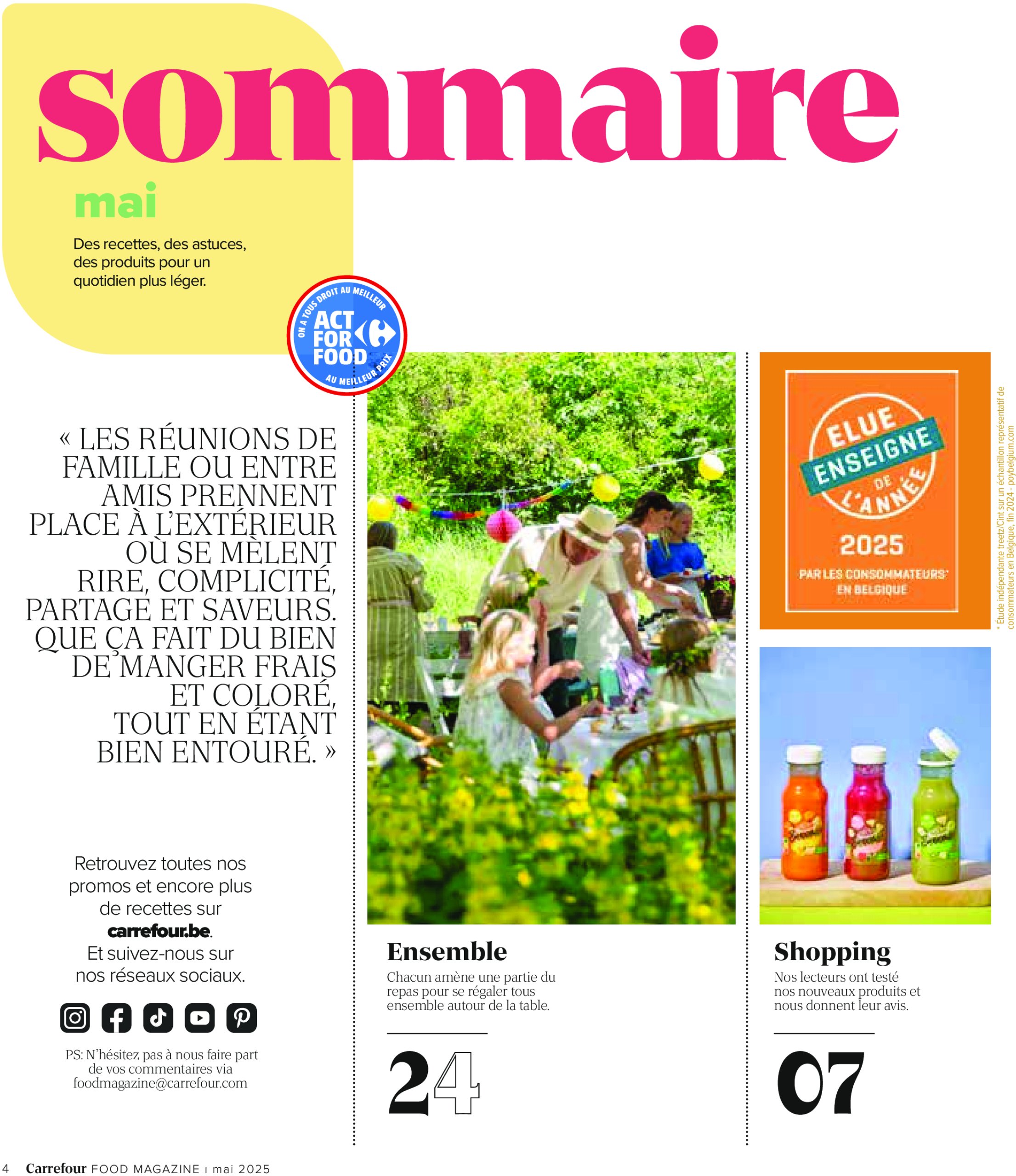 carrefour - Carrefour - Mai bien évidemment folder geldig vanaf 08/05 - 02/06 - page: 4 carrefour - Carrefour - Mai bien évidemment folder geldig vanaf 08/05 - 02/06 - page: 4