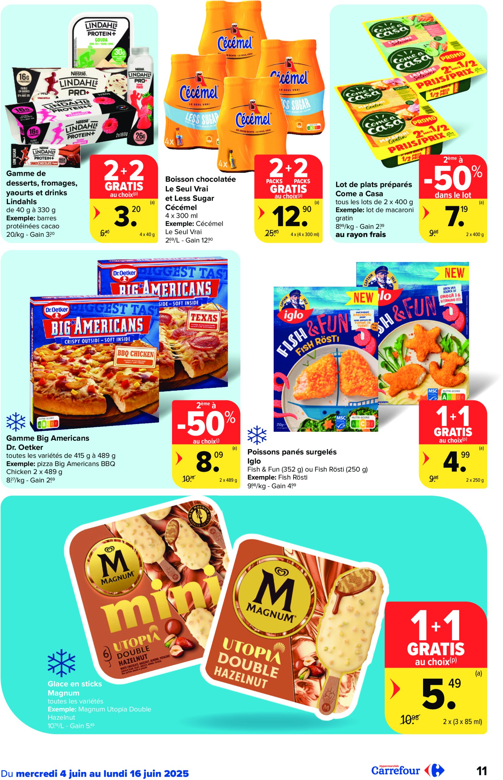 carrefour - Carrefour Hypermarchés folder geldig vanaf 04/06 - 16/06 - page: 11 carrefour - Carrefour Hypermarchés folder geldig vanaf 04/06 - 16/06 - page: 11