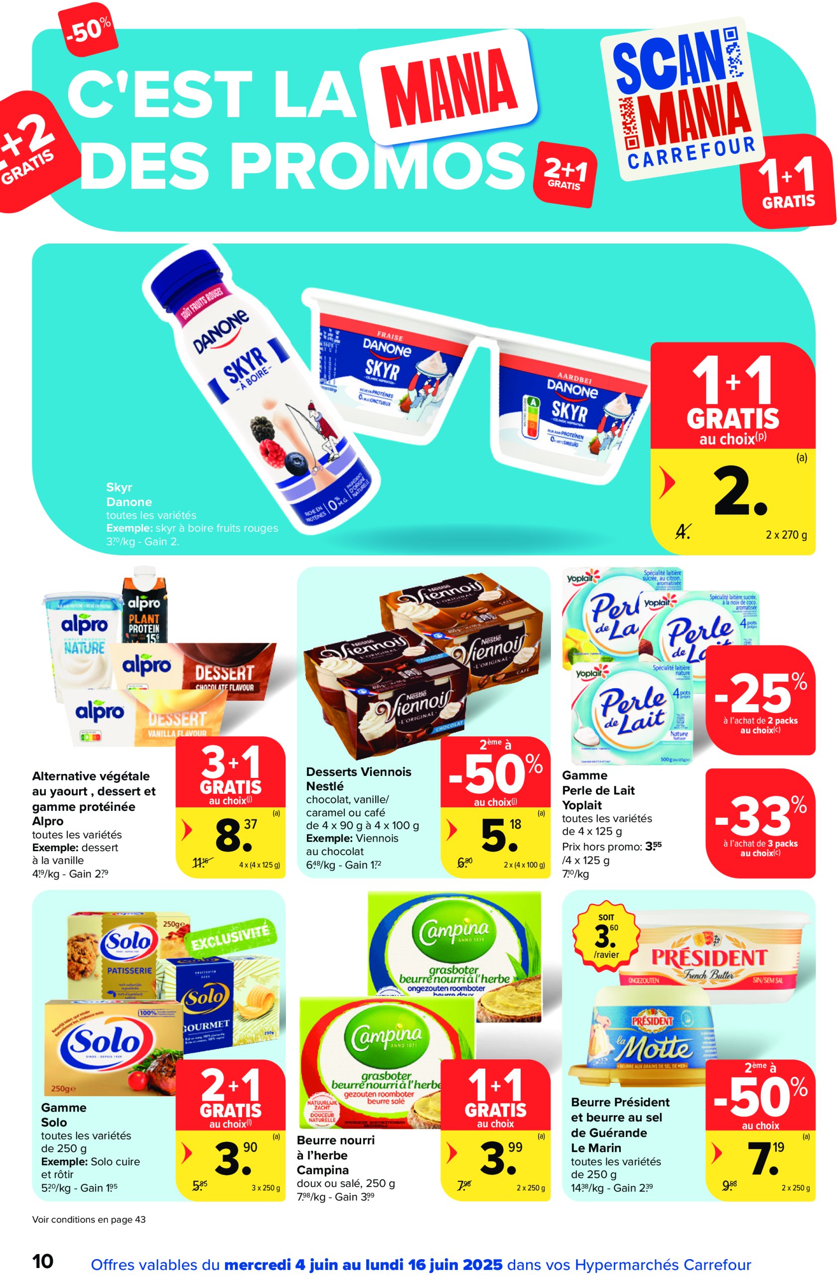 carrefour - Carrefour Hypermarchés folder geldig vanaf 04/06 - 16/06 - page: 10 carrefour - Carrefour Hypermarchés folder geldig vanaf 04/06 - 16/06 - page: 10