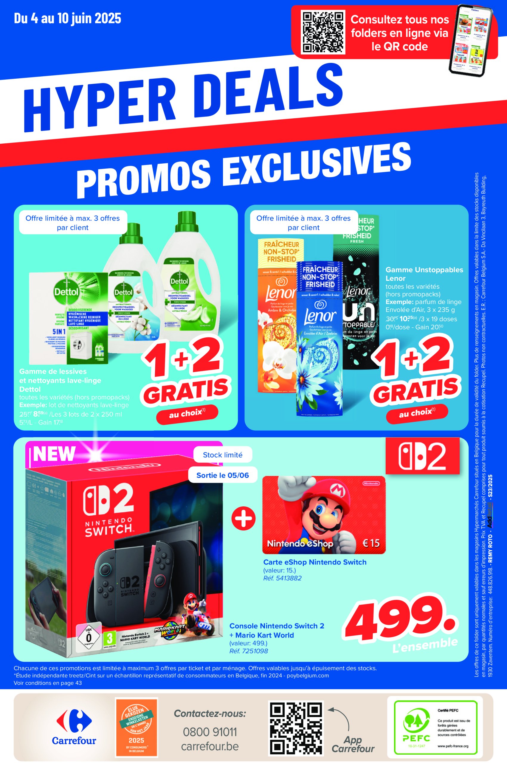 carrefour - Carrefour Hypermarchés folder geldig vanaf 04/06 - 16/06 - page: 44 carrefour - Carrefour Hypermarchés folder geldig vanaf 04/06 - 16/06 - page: 44