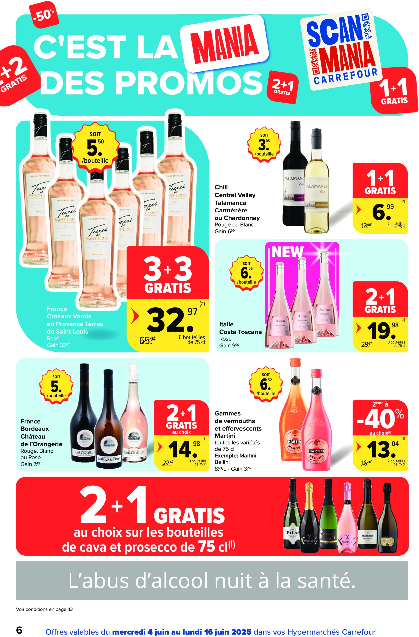 carrefour - Carrefour Hypermarchés folder geldig vanaf 04/06 - 16/06 - page: 6 carrefour - Carrefour Hypermarchés folder geldig vanaf 04/06 - 16/06 - page: 6