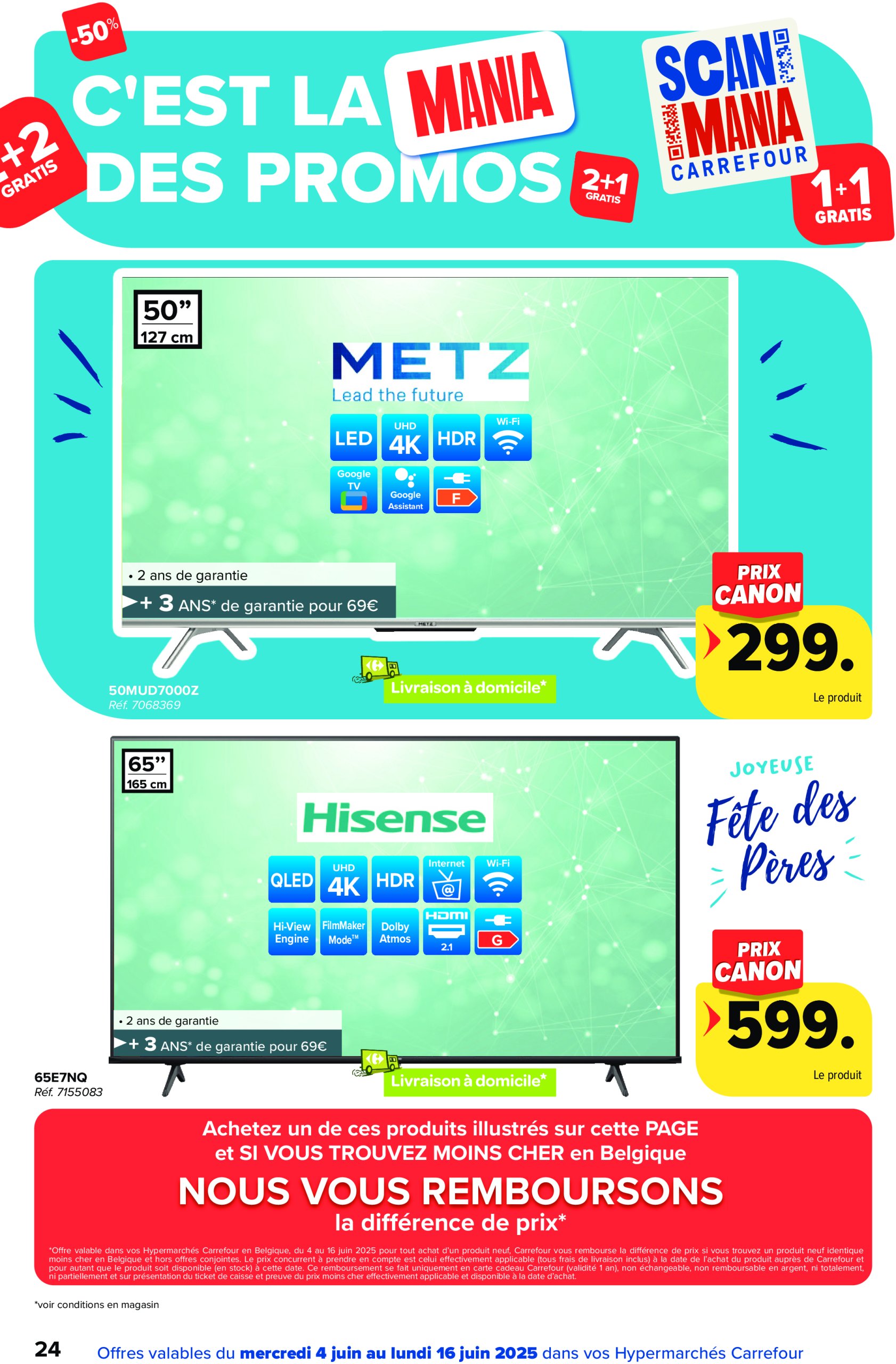 carrefour - Carrefour Hypermarchés folder geldig vanaf 04/06 - 16/06 - page: 24 carrefour - Carrefour Hypermarchés folder geldig vanaf 04/06 - 16/06 - page: 24