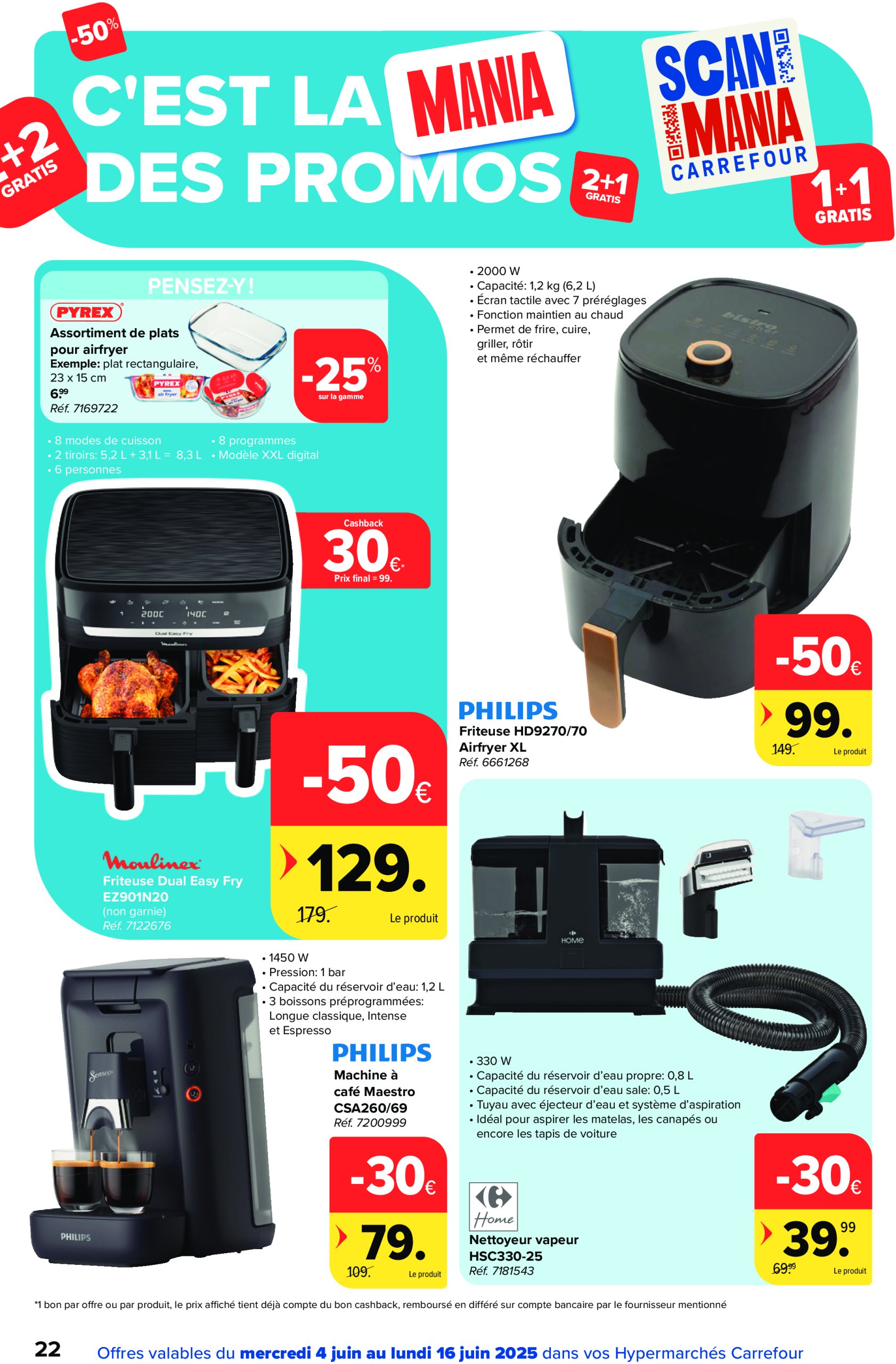carrefour - Carrefour Hypermarchés folder geldig vanaf 04/06 - 16/06 - page: 22 carrefour - Carrefour Hypermarchés folder geldig vanaf 04/06 - 16/06 - page: 22