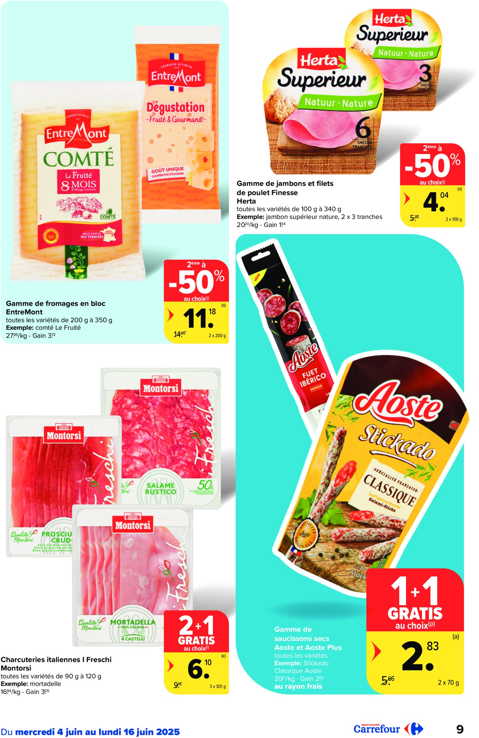 carrefour - Carrefour Hypermarchés folder geldig vanaf 04/06 - 16/06 - page: 9 carrefour - Carrefour Hypermarchés folder geldig vanaf 04/06 - 16/06 - page: 9