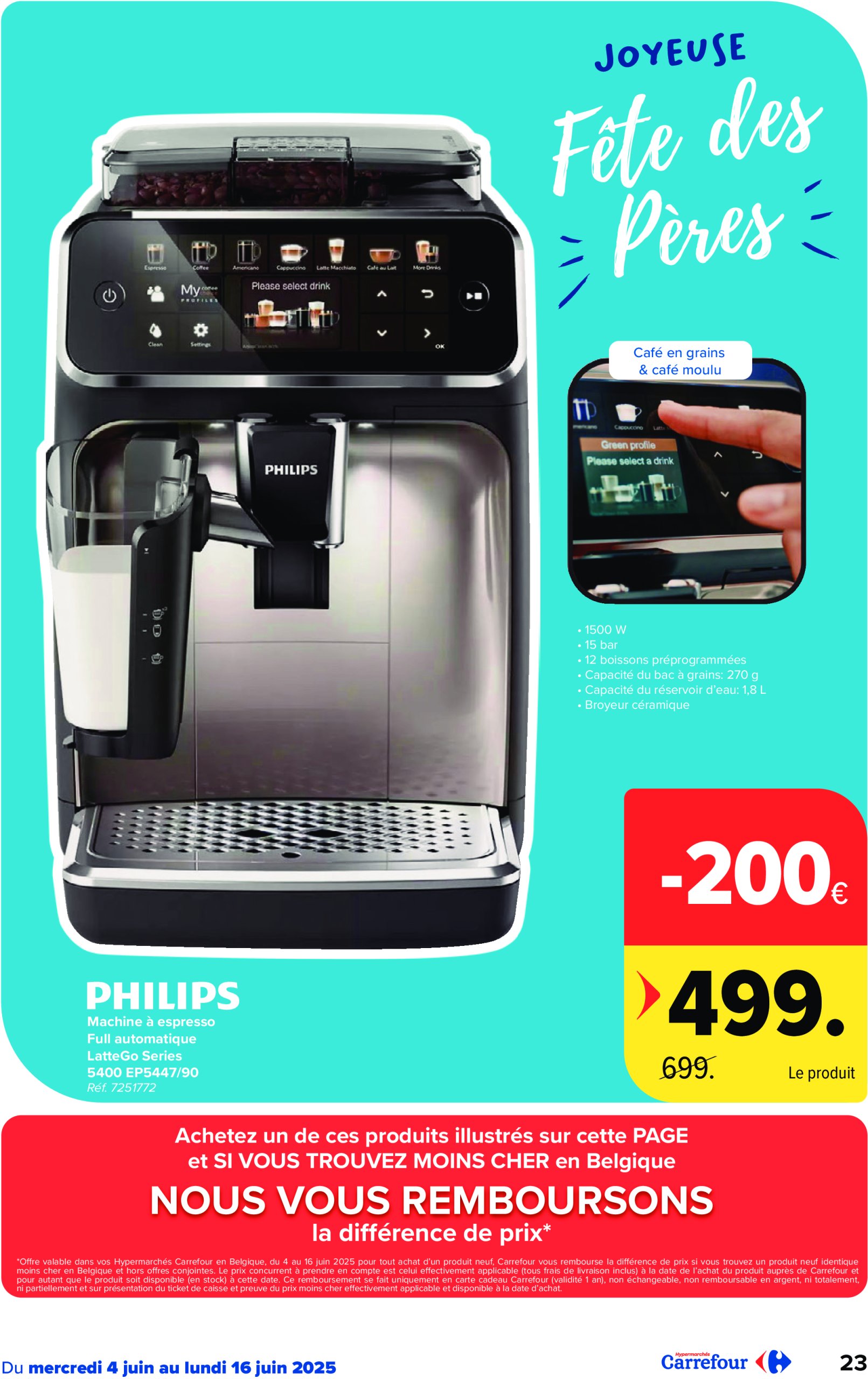 carrefour - Carrefour Hypermarchés folder geldig vanaf 04/06 - 16/06 - page: 23 carrefour - Carrefour Hypermarchés folder geldig vanaf 04/06 - 16/06 - page: 23