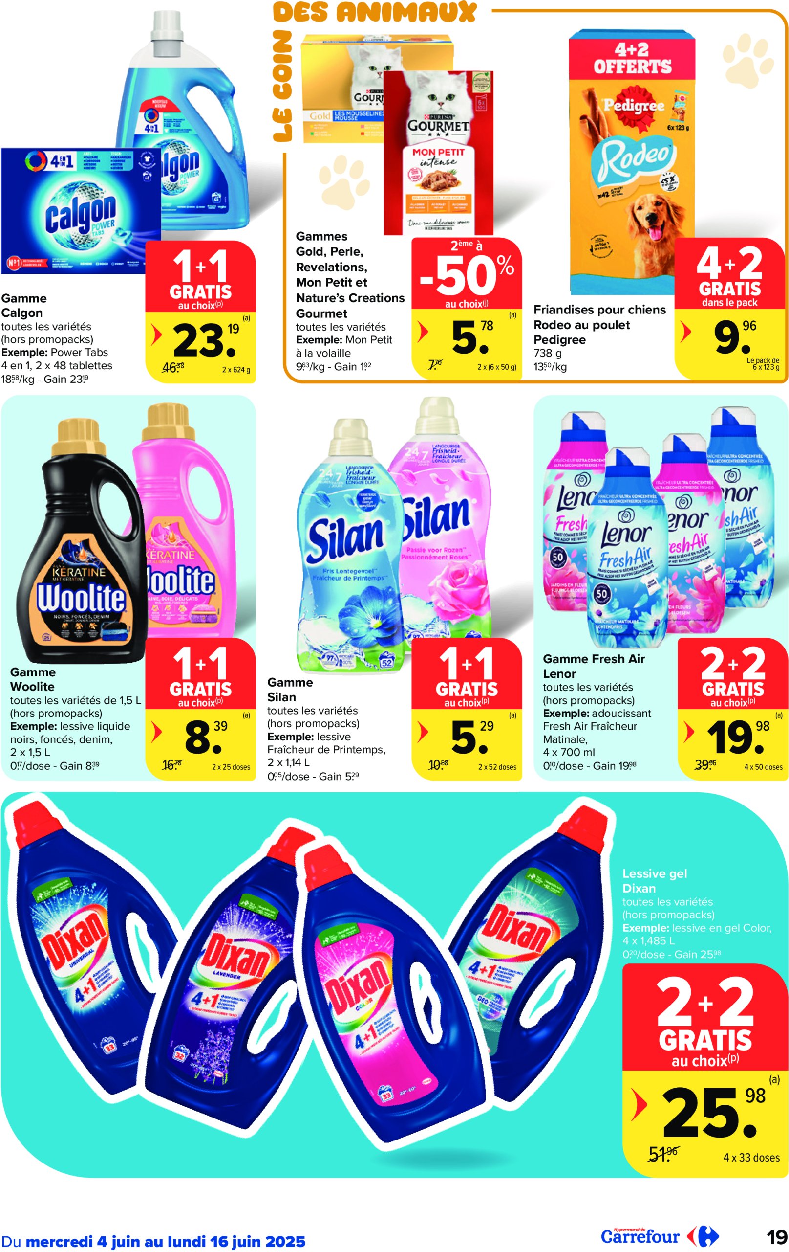 carrefour - Carrefour Hypermarchés folder geldig vanaf 04/06 - 16/06 - page: 19 carrefour - Carrefour Hypermarchés folder geldig vanaf 04/06 - 16/06 - page: 19