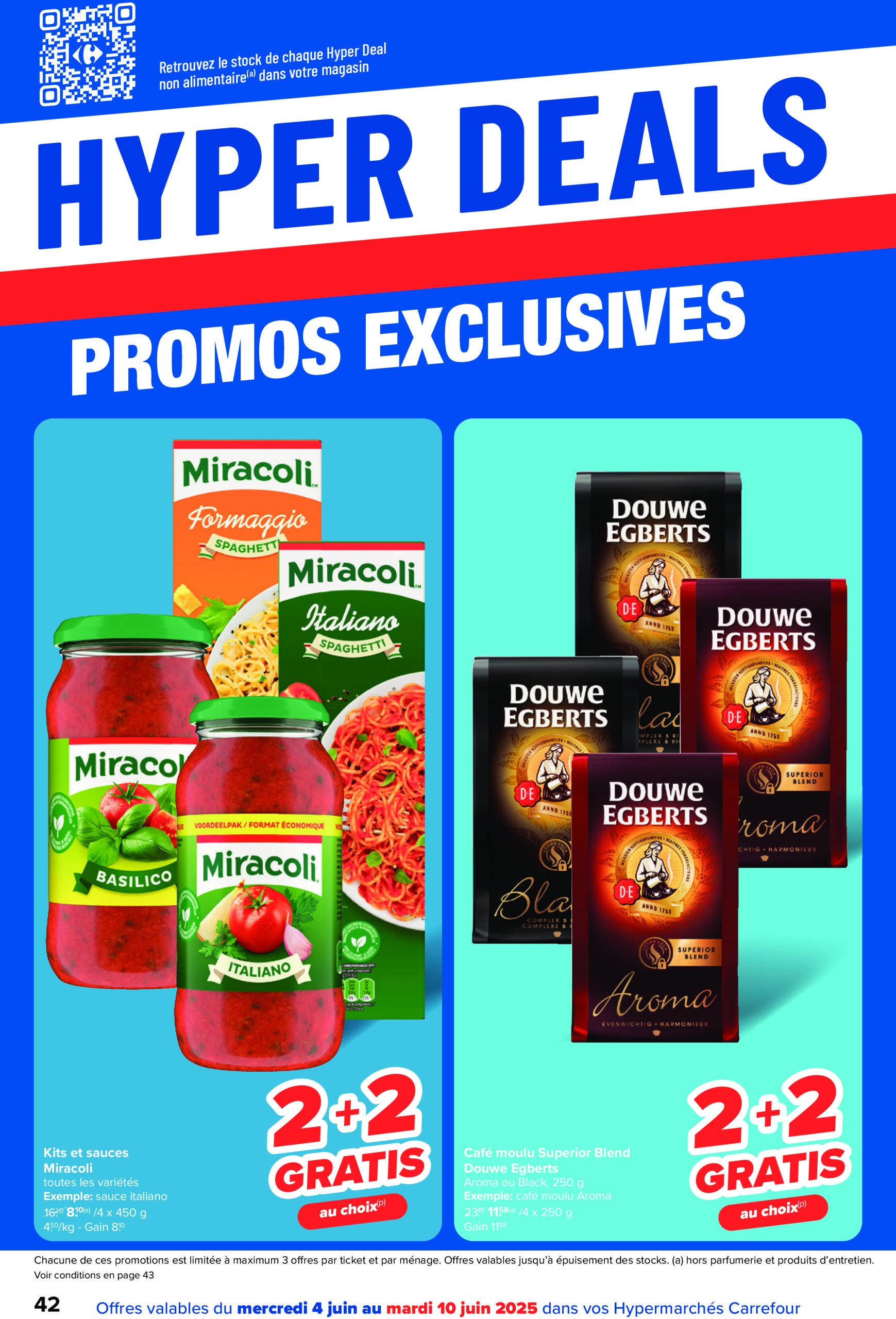 carrefour - Carrefour Hypermarchés folder geldig vanaf 04/06 - 16/06 - page: 42 carrefour - Carrefour Hypermarchés folder geldig vanaf 04/06 - 16/06 - page: 42