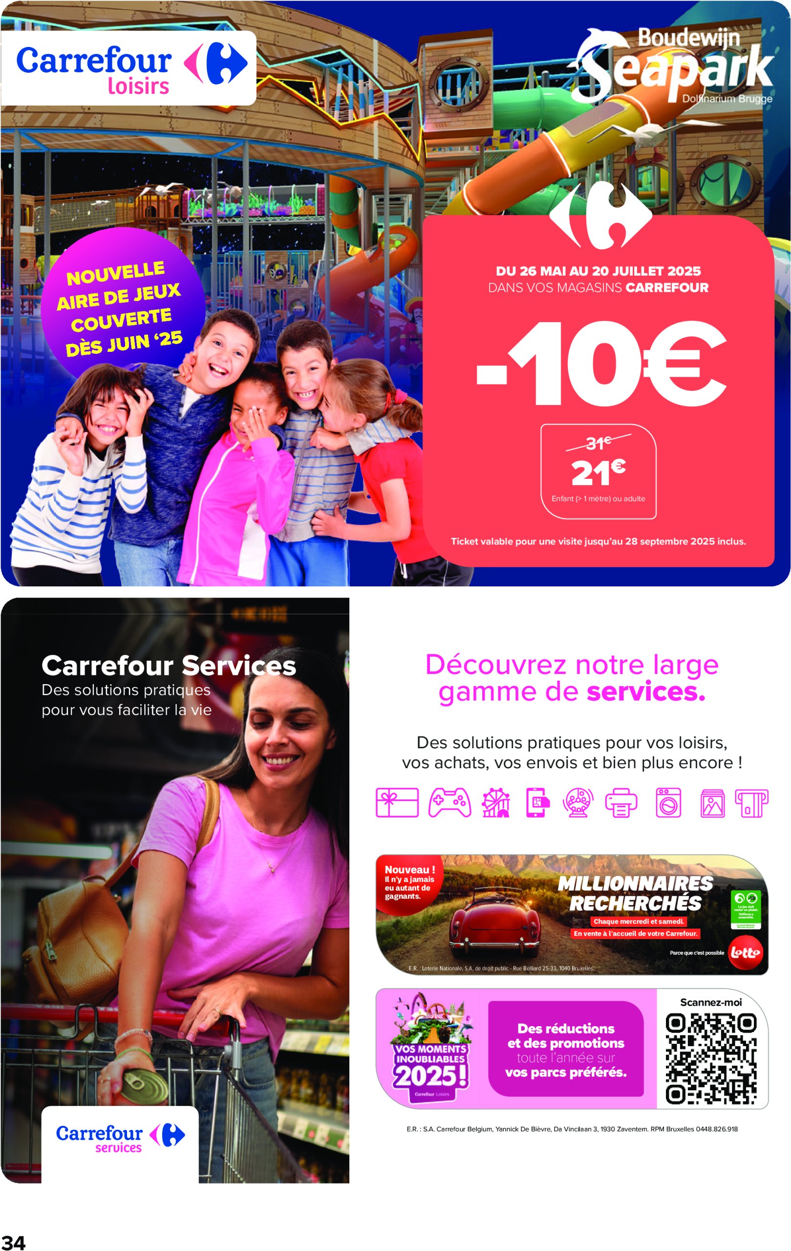 carrefour - Carrefour Hypermarchés folder geldig vanaf 04/06 - 16/06 - page: 34 carrefour - Carrefour Hypermarchés folder geldig vanaf 04/06 - 16/06 - page: 34